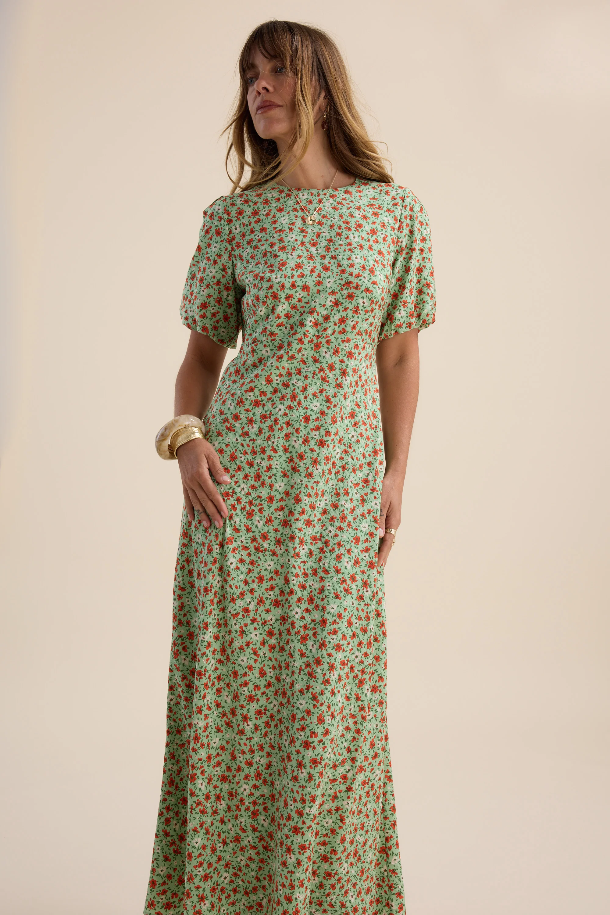 Poppy Short Sleeved Dress - Image 6
