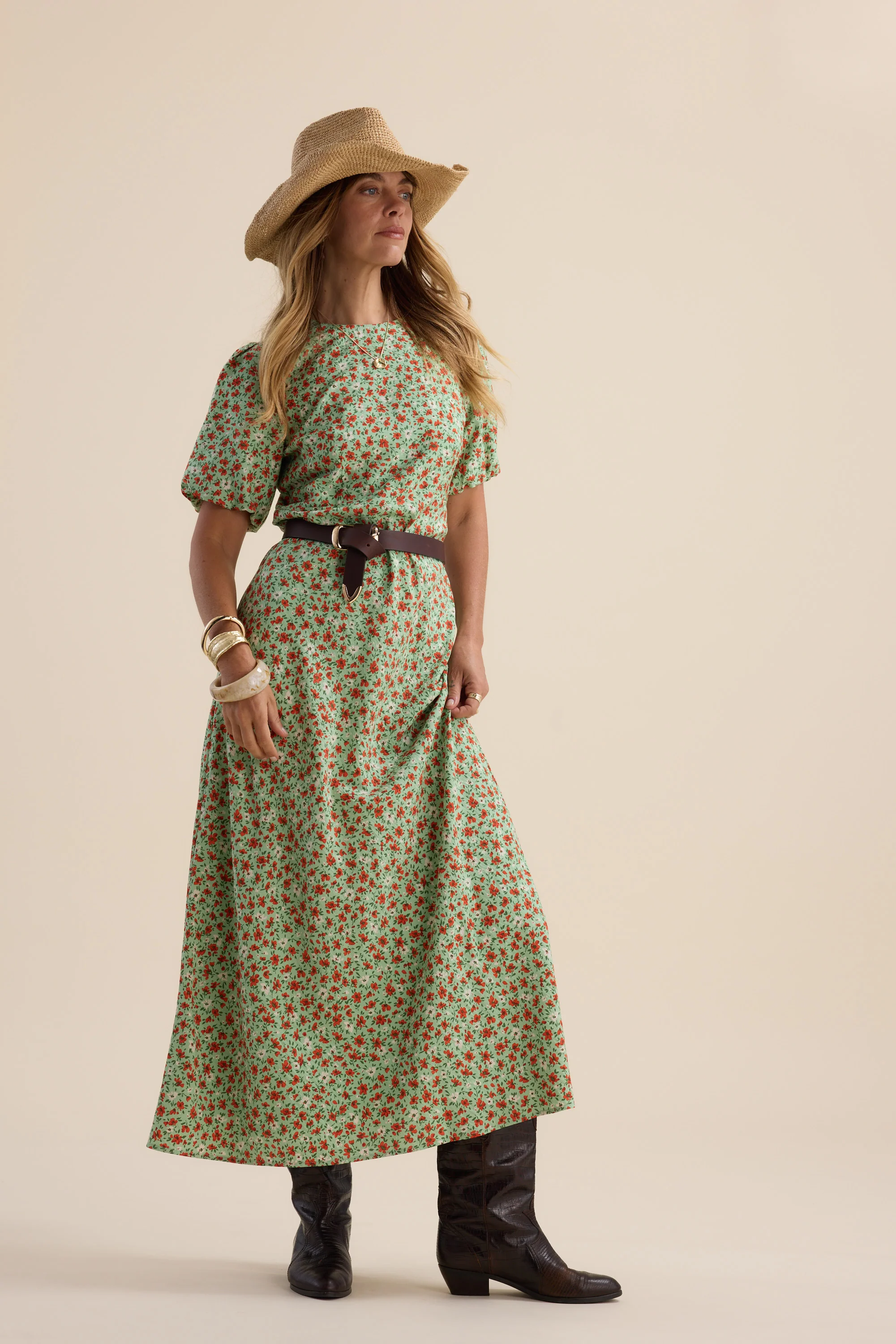 Poppy Short Sleeved Dress - Image 7