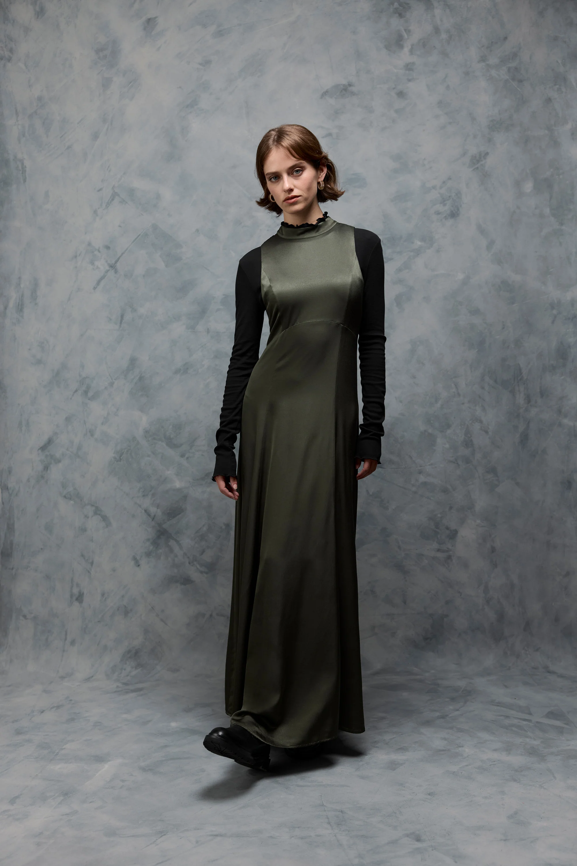 Quinn High Neck Dress