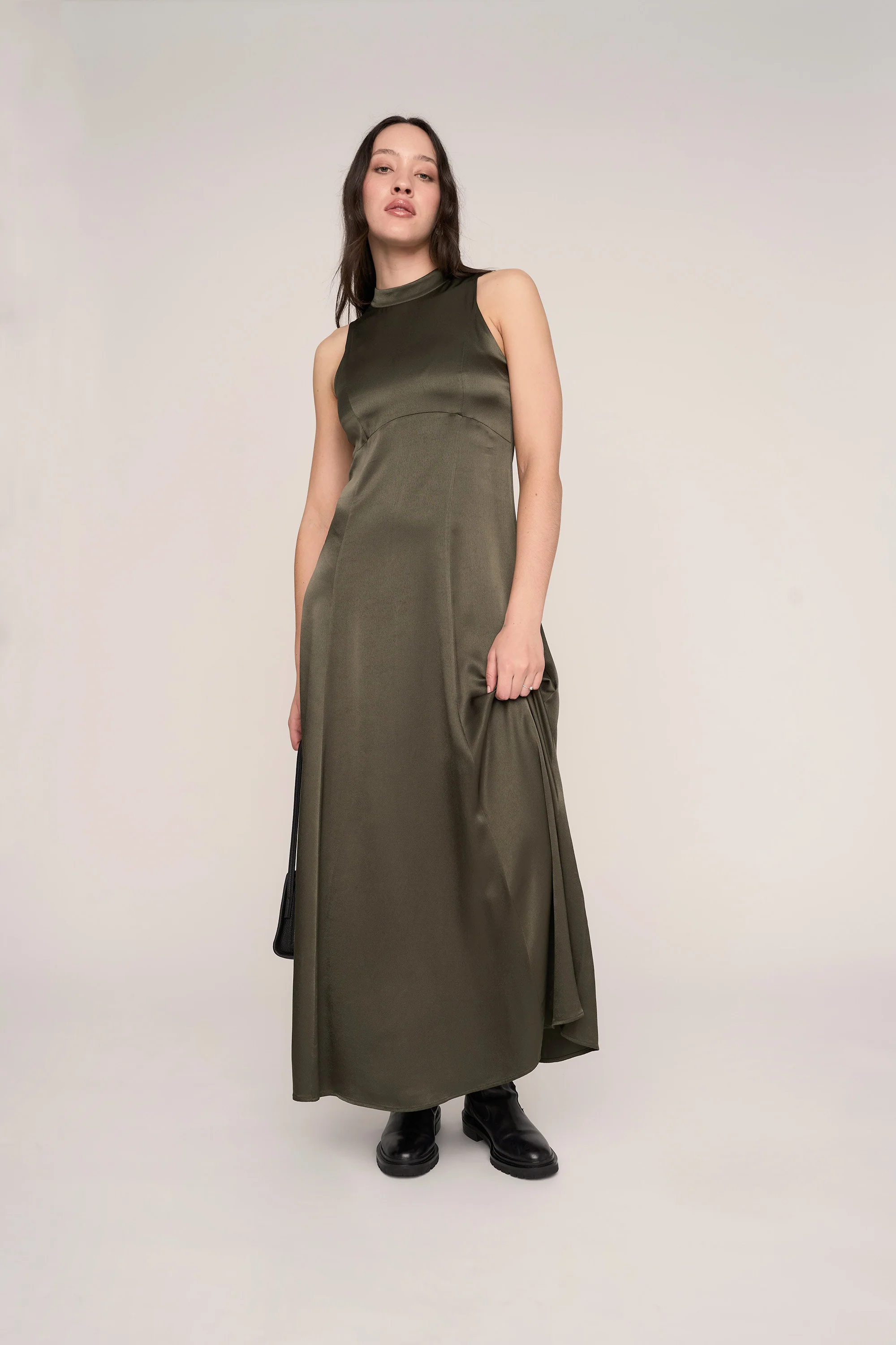 Quinn High Neck Dress - Image 2