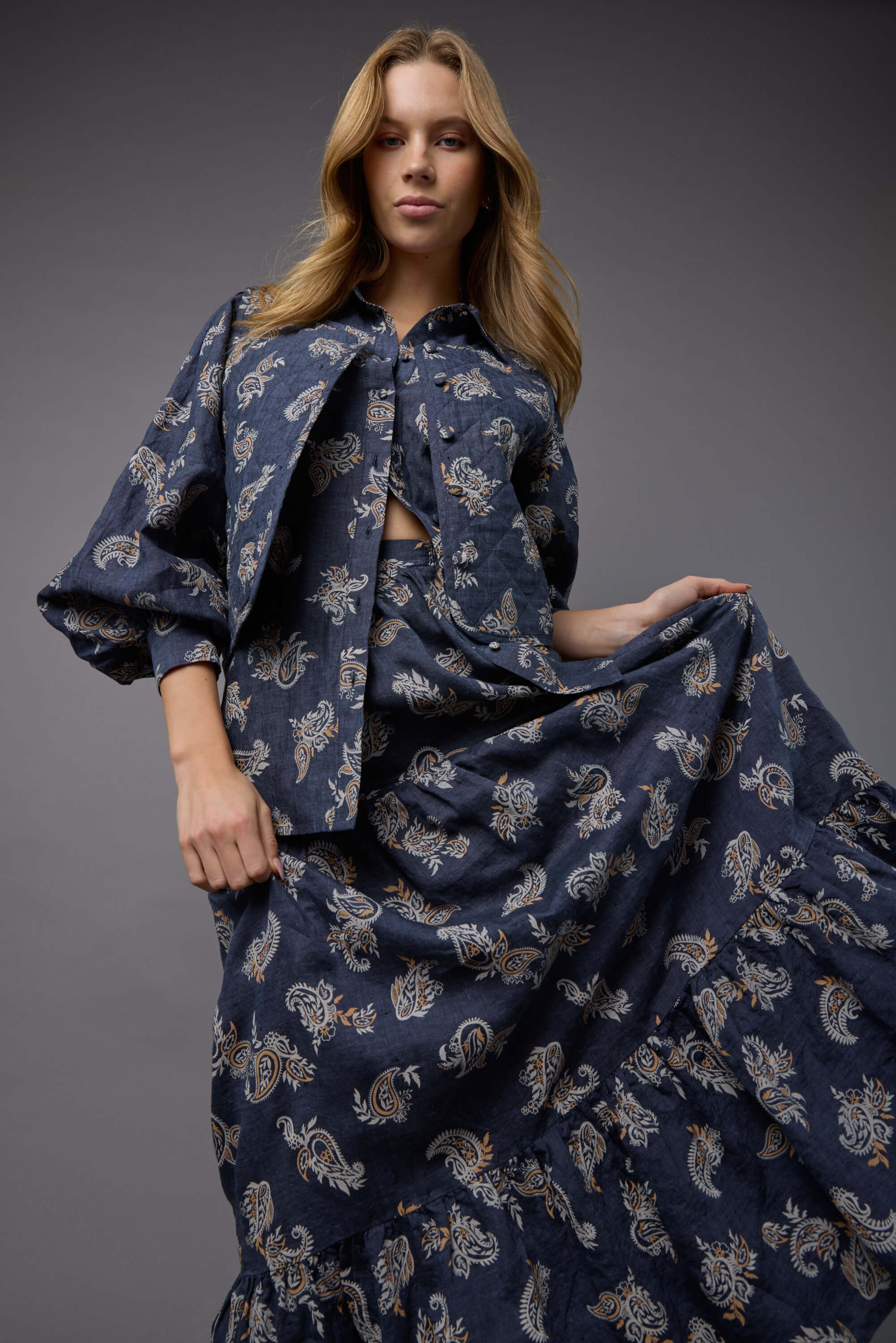 Quinn Tiered Skirt