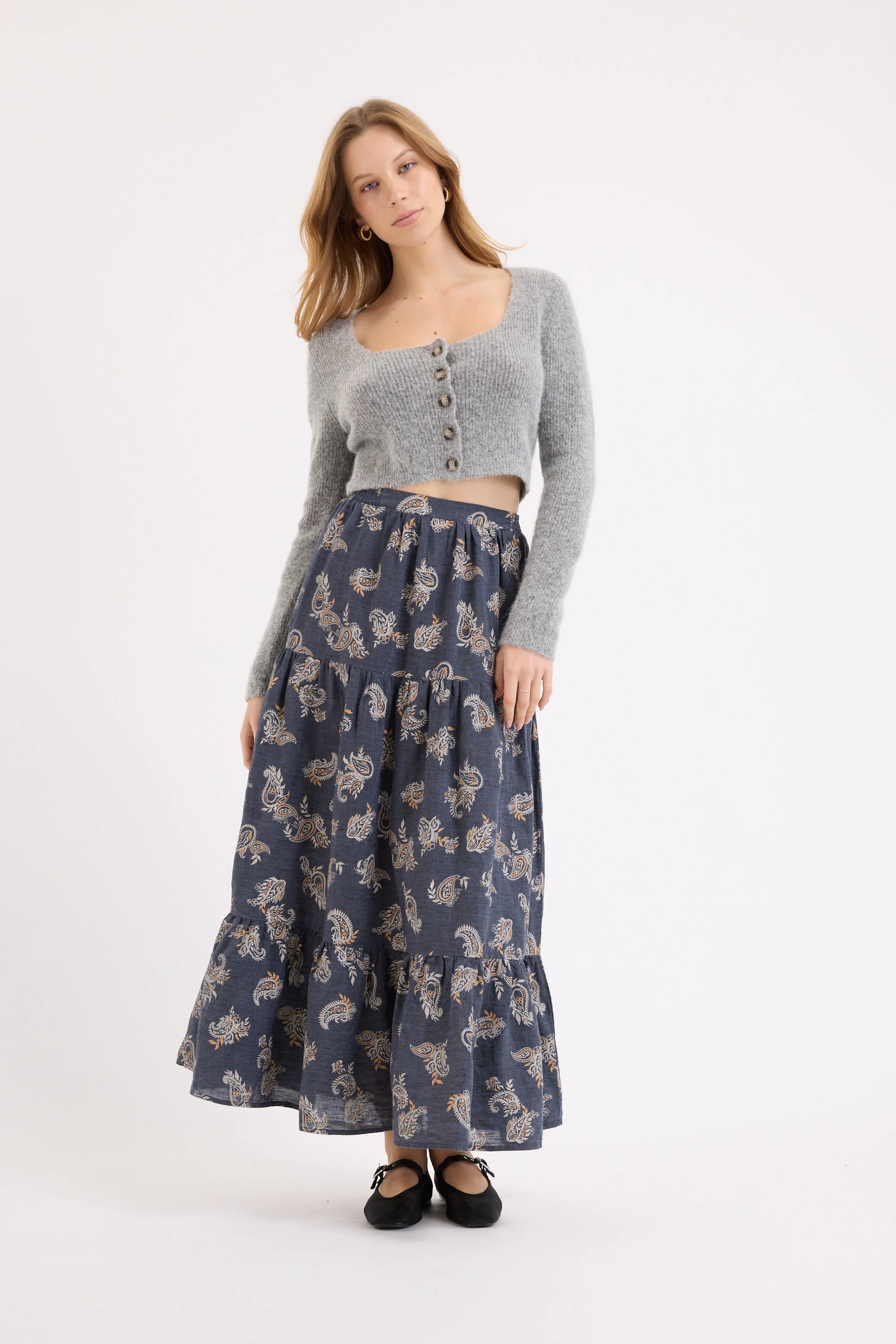 Quinn Tiered Skirt - Image 3