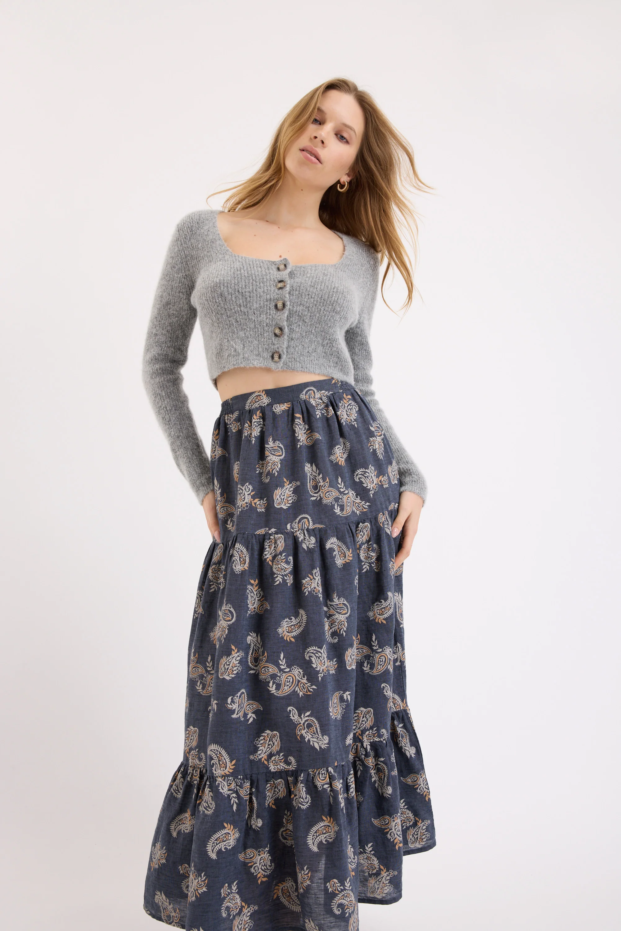 Quinn Tiered Skirt - Image 4