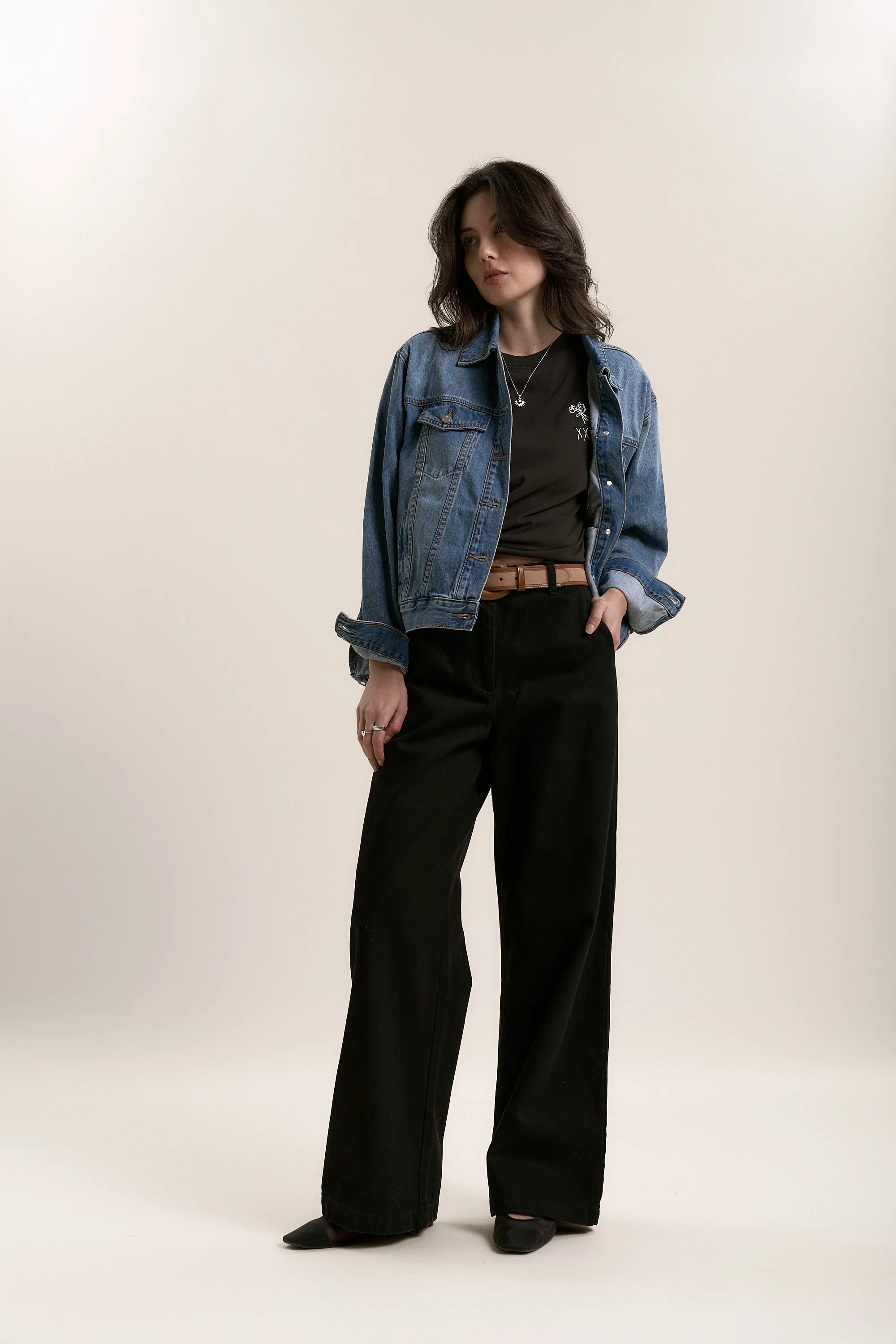 Riley Wide Leg Jeans - Image 4