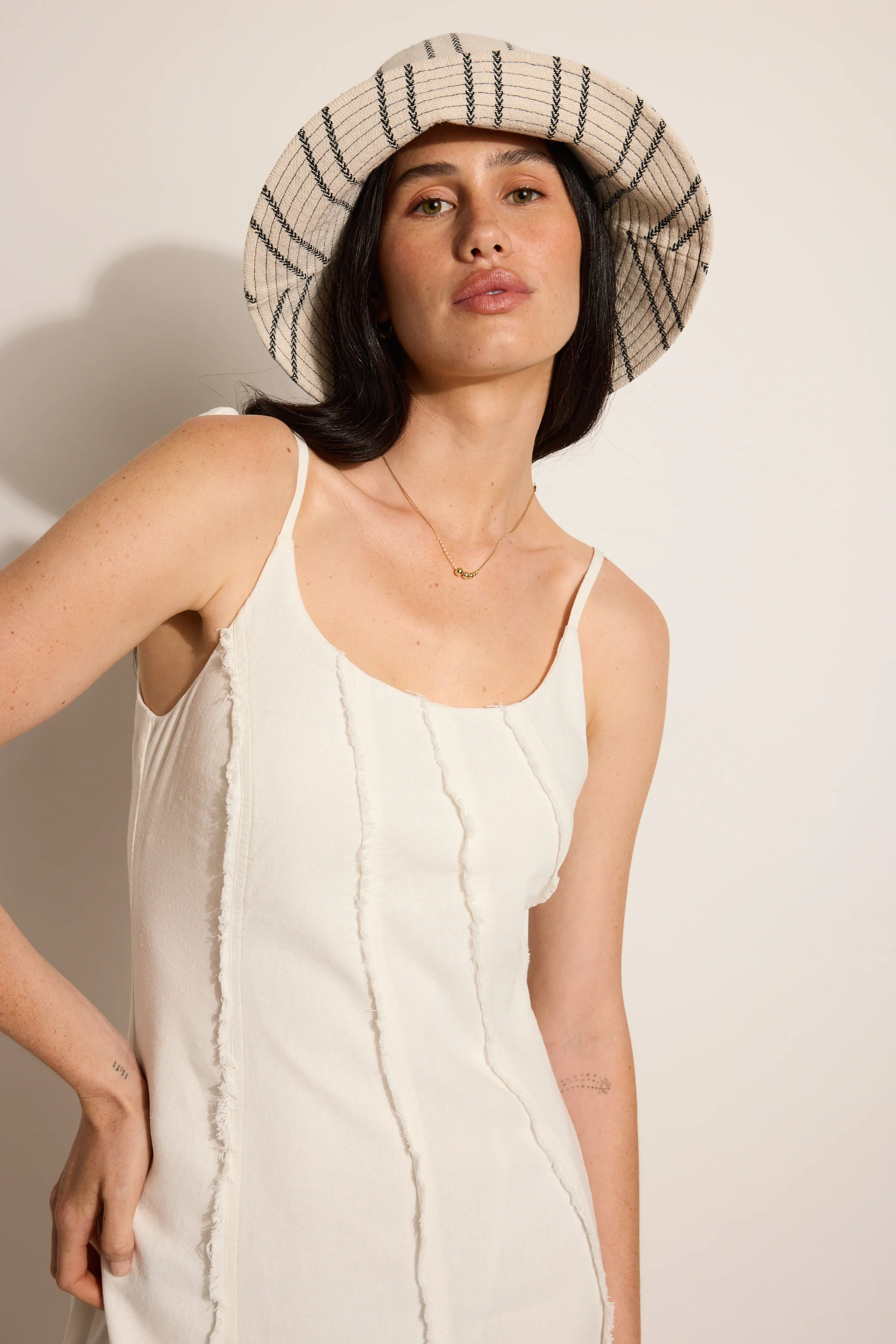 Rosa Panel Detail Dress - Image 4