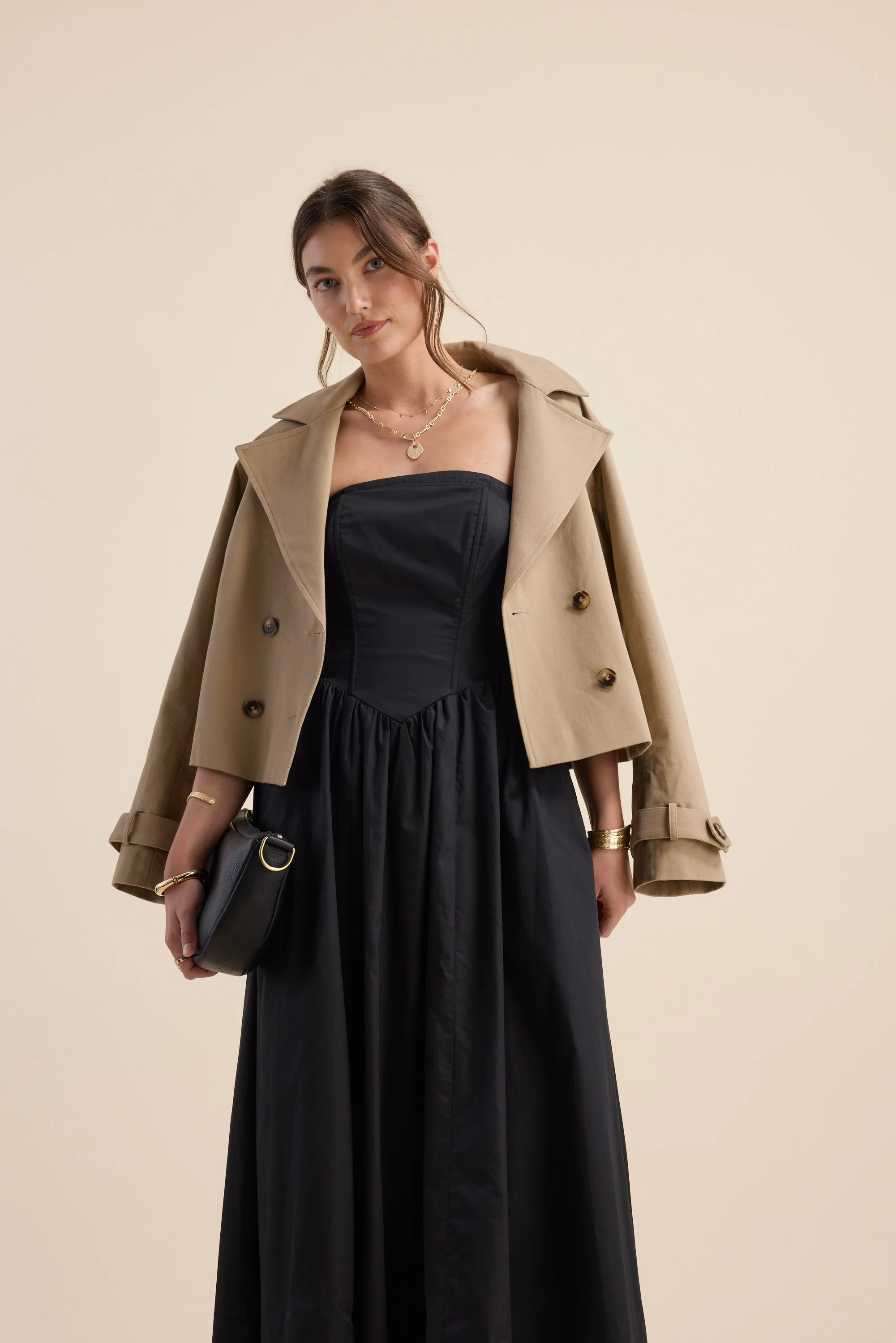 Rose Shirred Back Dress - Image 6