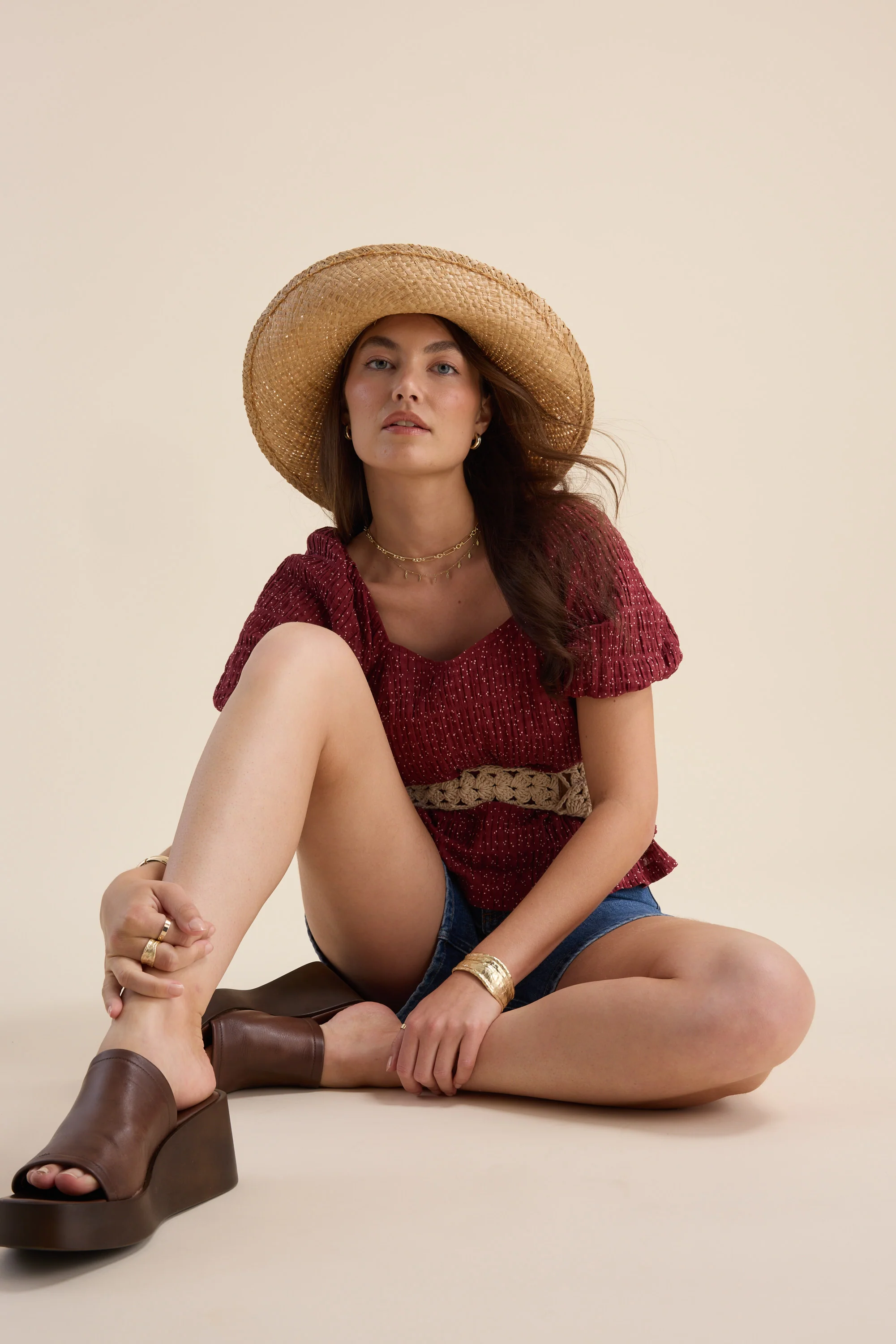 Rosie Square Neck Top - Image 3