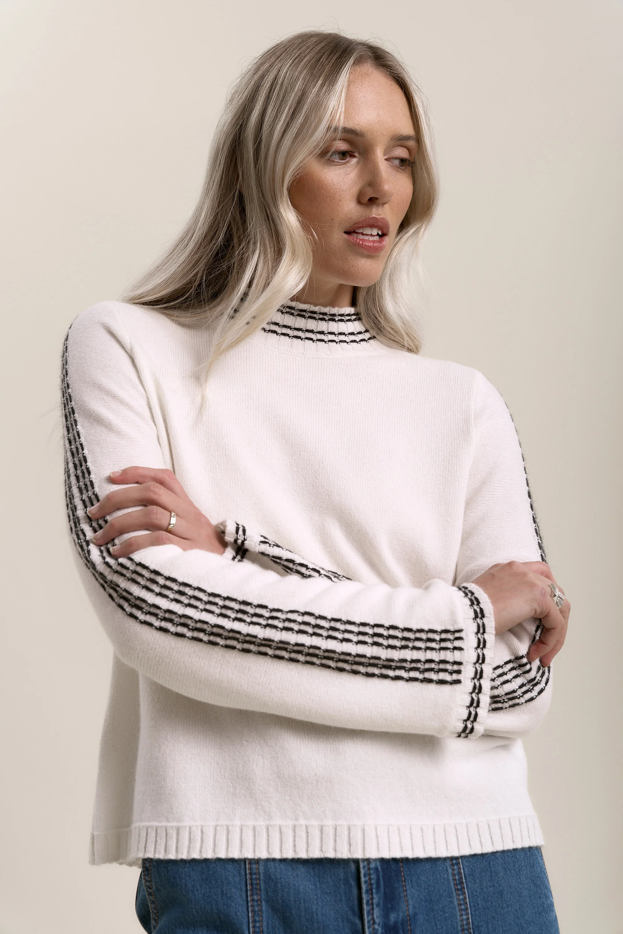 Rosie Stitch Detail Sweater - Image 4