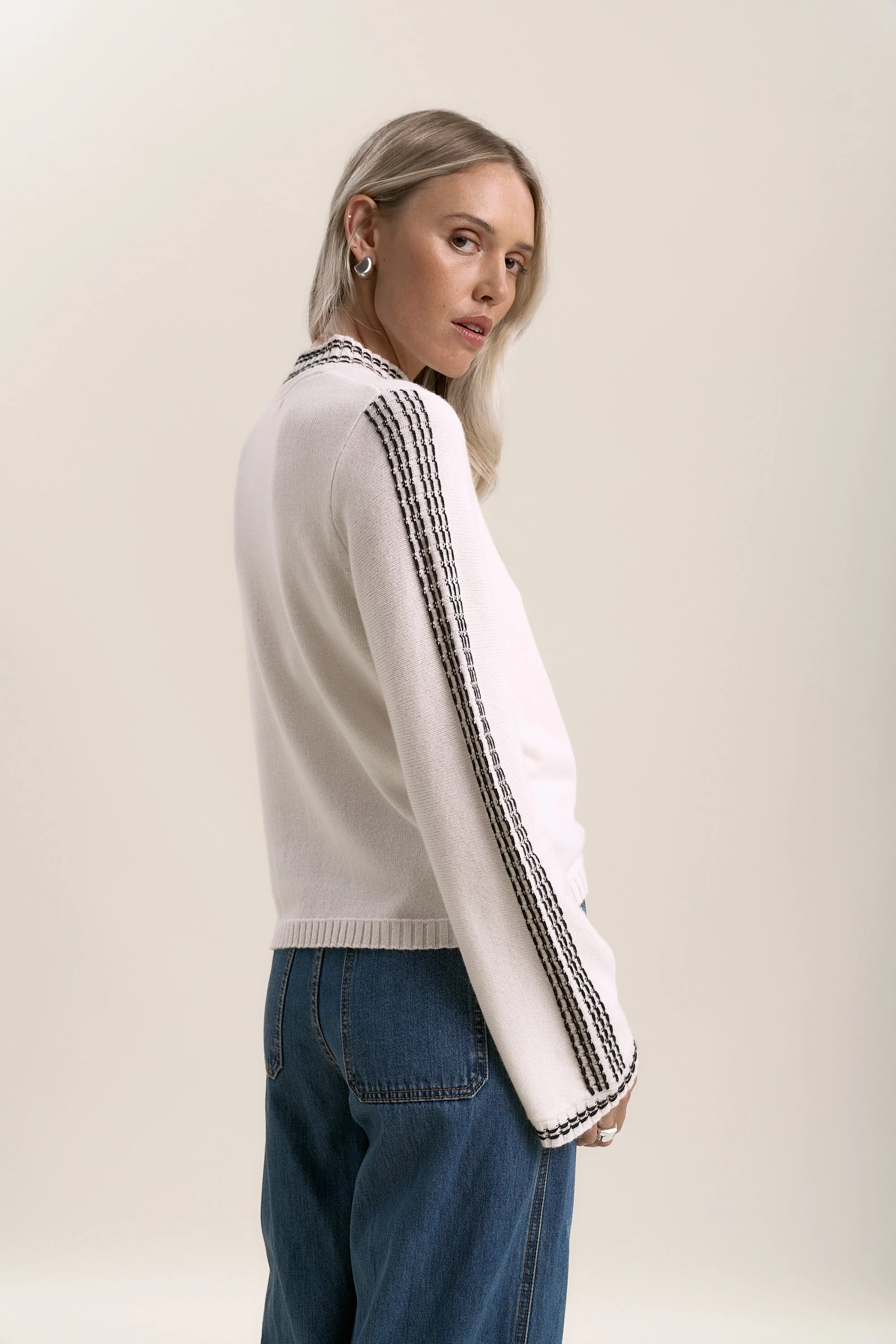 Rosie Stitch Detail Sweater - Image 5