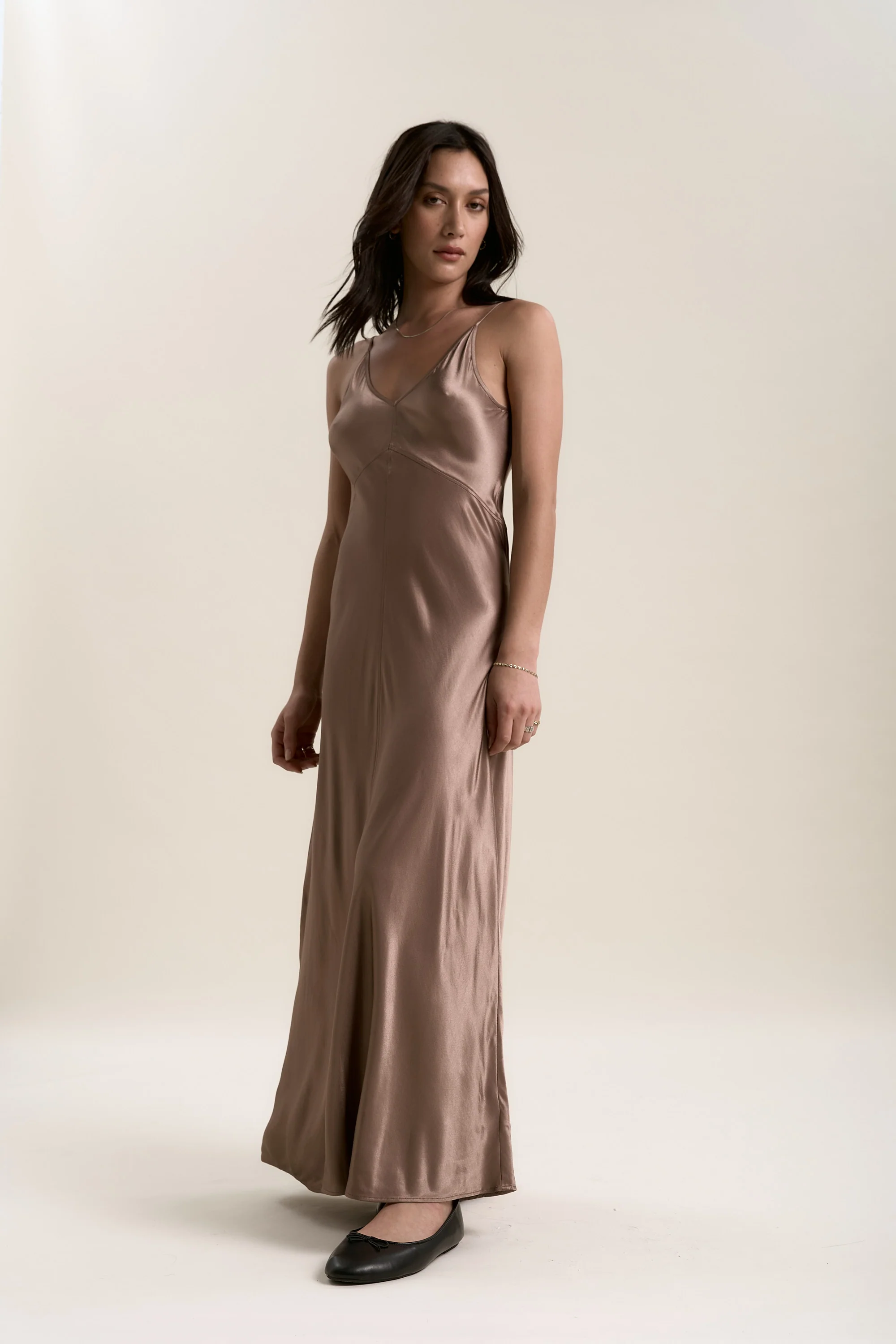 Ruby Satin Maxi Slip Dress - Image 4