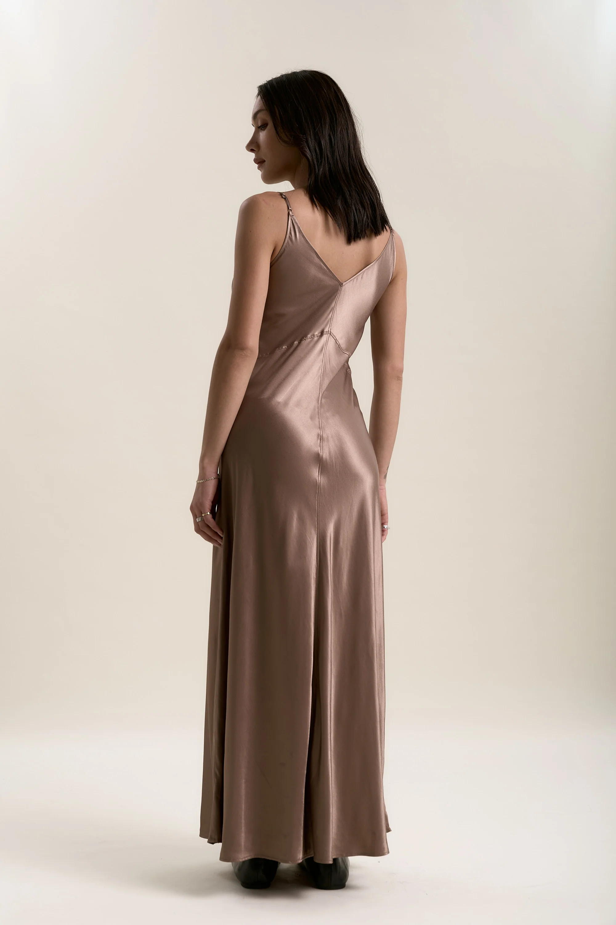 Ruby Satin Maxi Slip Dress - Image 6