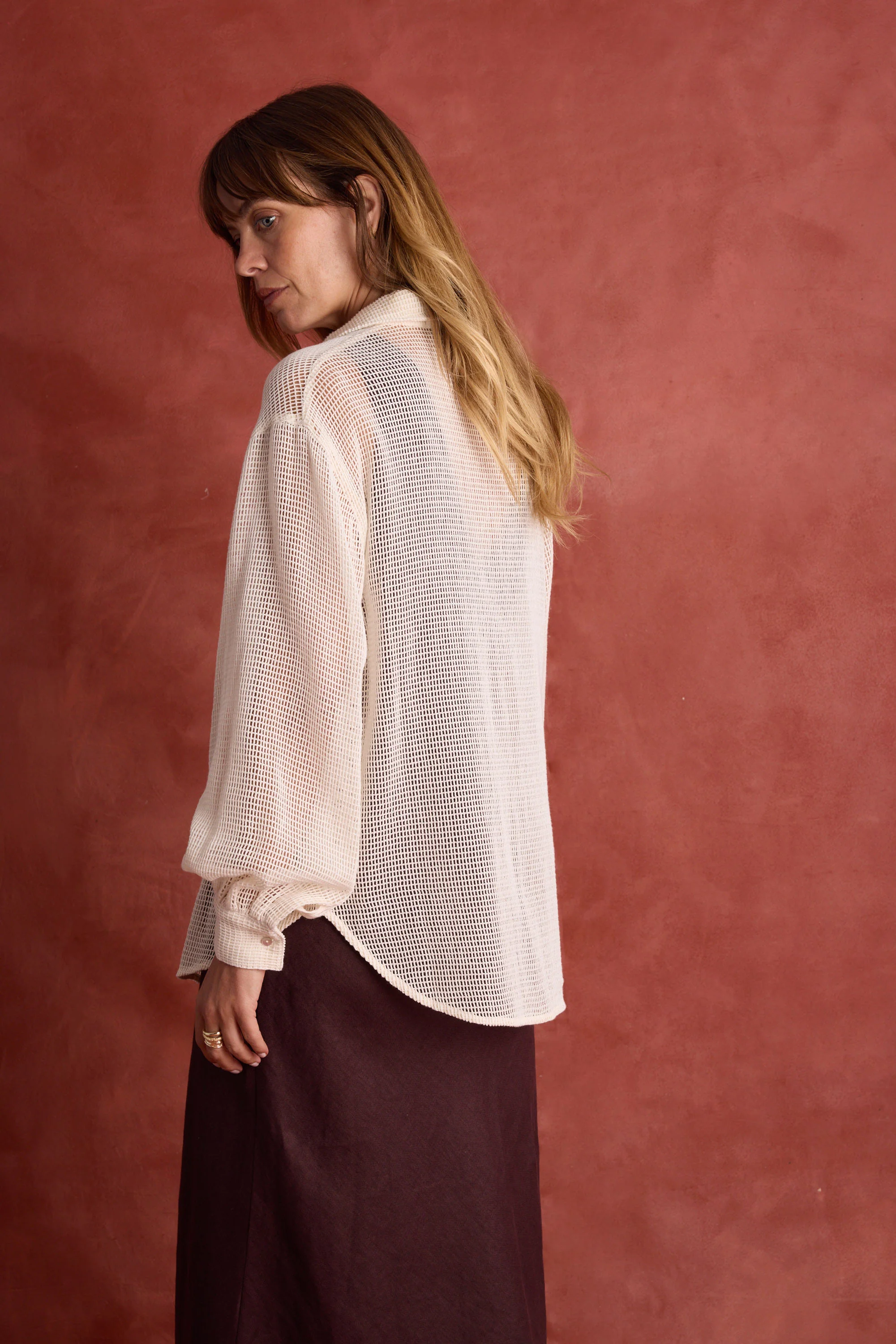 Sabine Mesh Shirt - Image 8