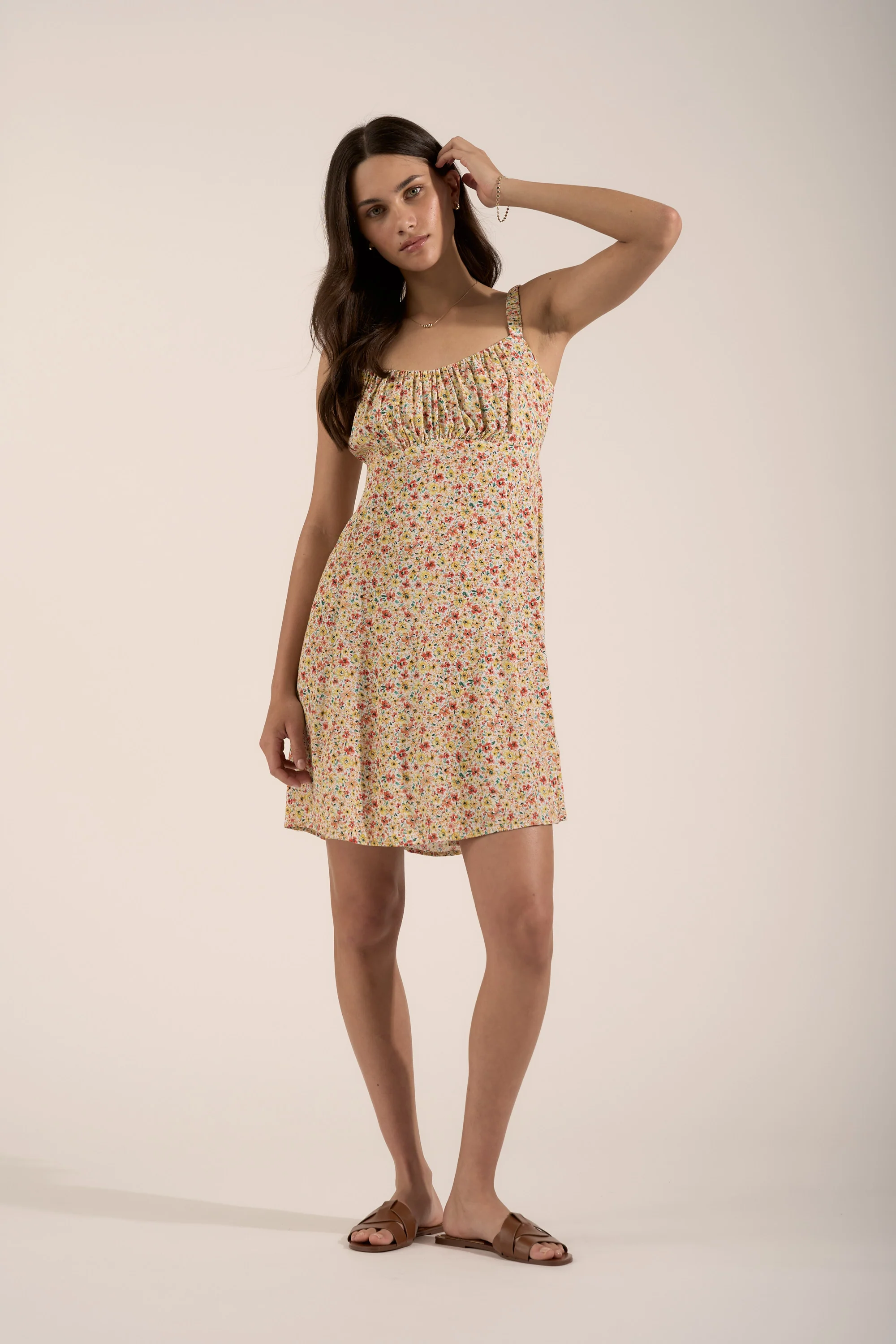 Sally Strap Detail Dress - Image 5