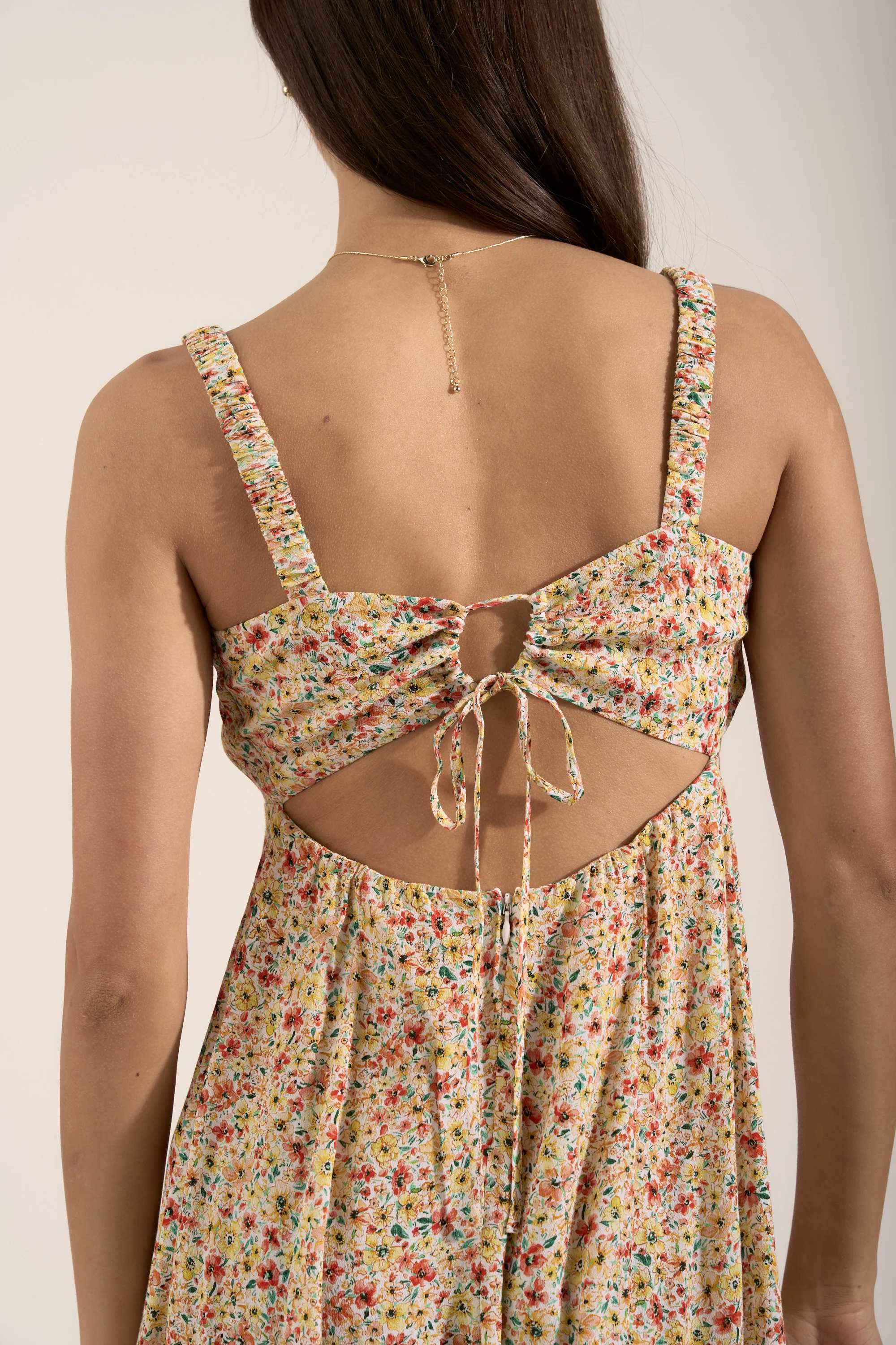 Sally Strap Detail Dress - Image 6