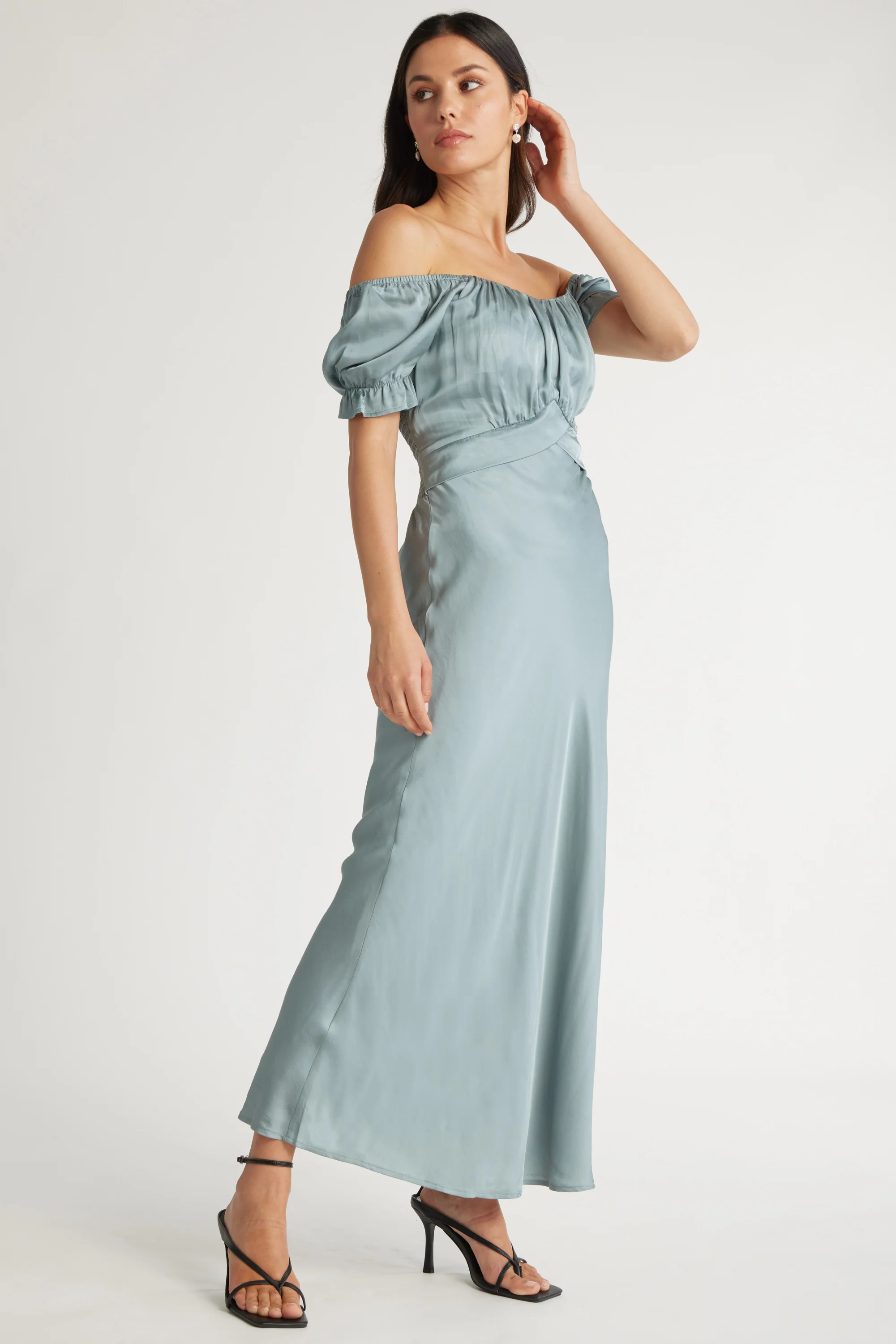 Sara Puff Sleeve Dress - Image 2