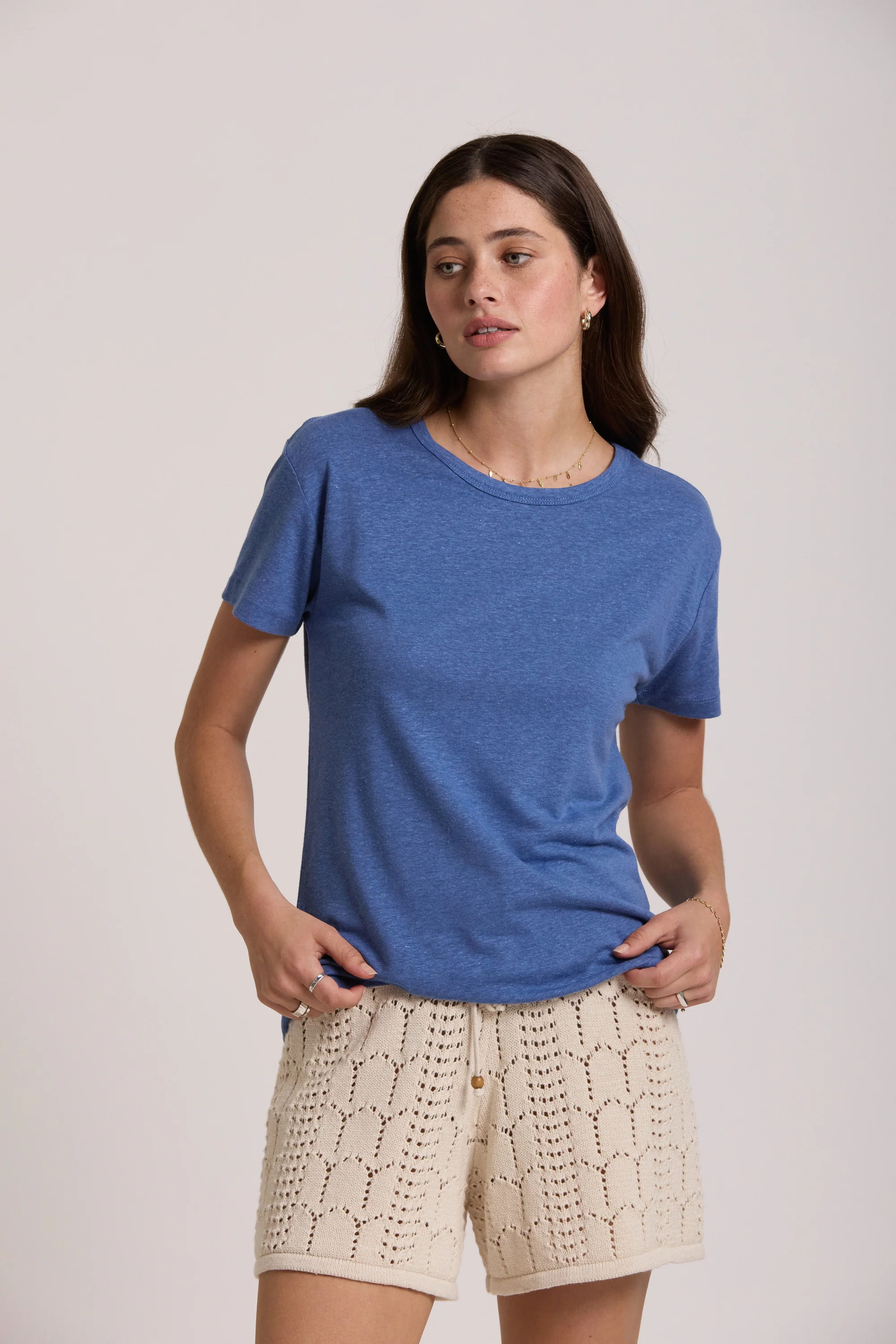 Sawyer Hemp Blend Crew Neck Tee - Image 5