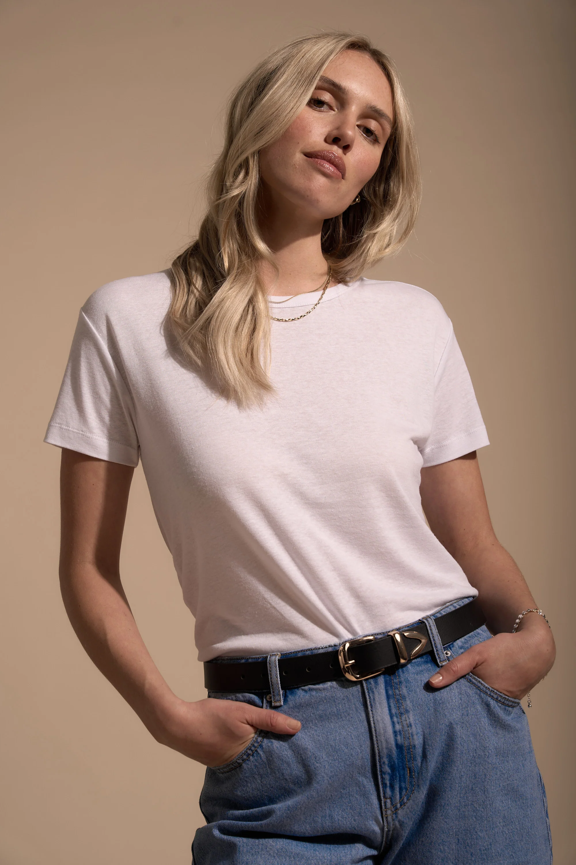 Sawyer Hemp Blend Crew Neck Tee - Image 2