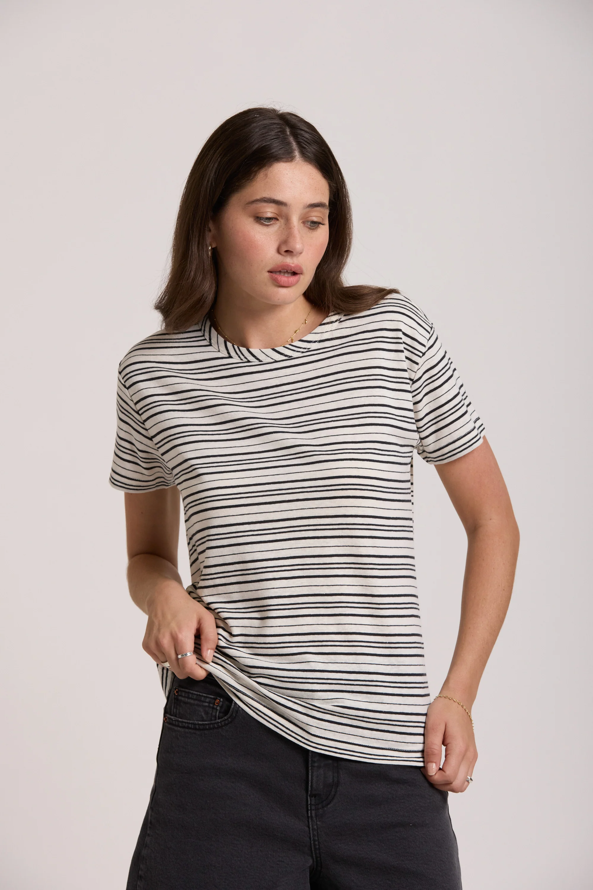 Sawyer Hemp Blend Crew Neck Tee - Image 2