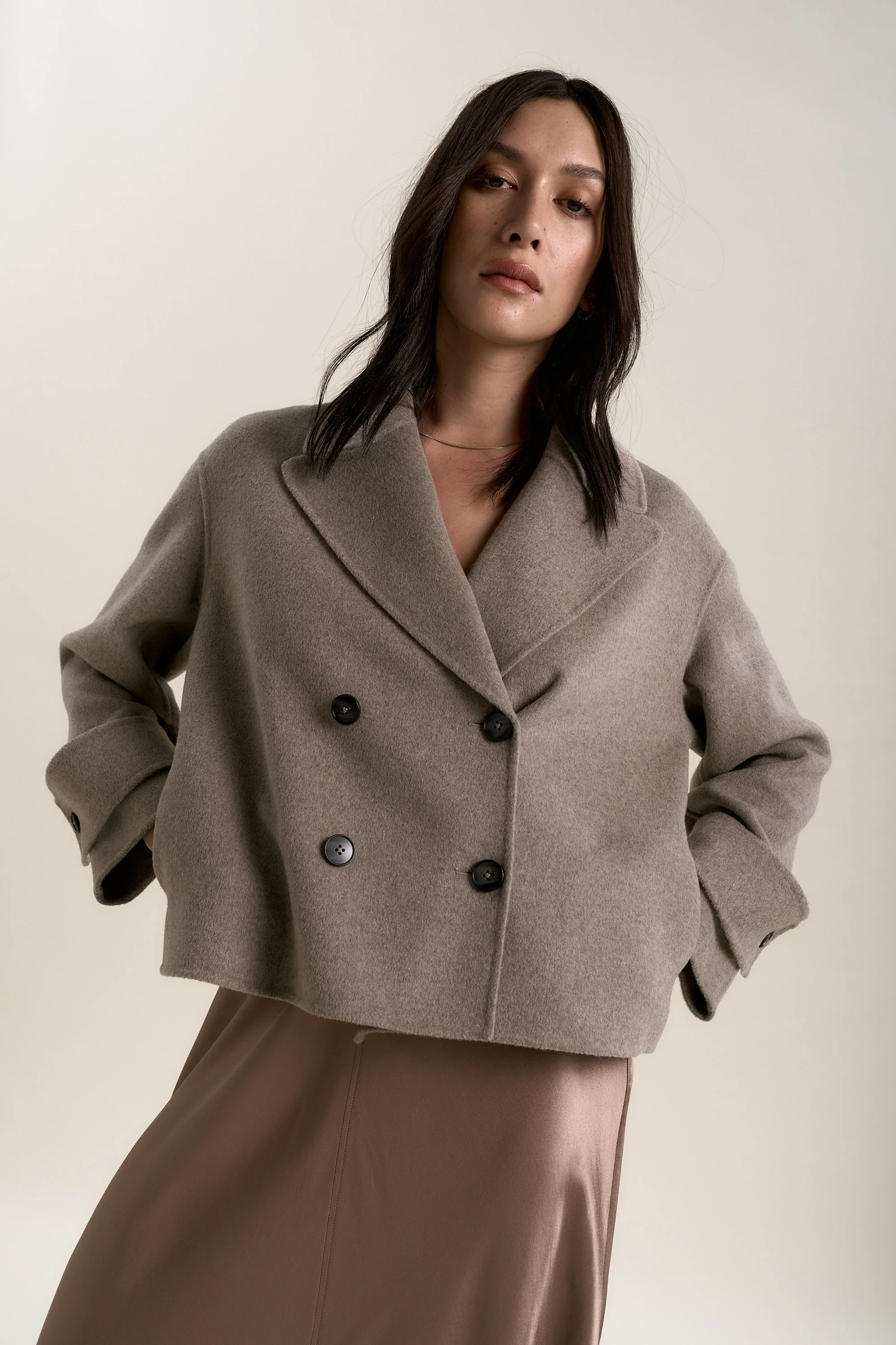 Shanelle Cropped Coat - Image 4