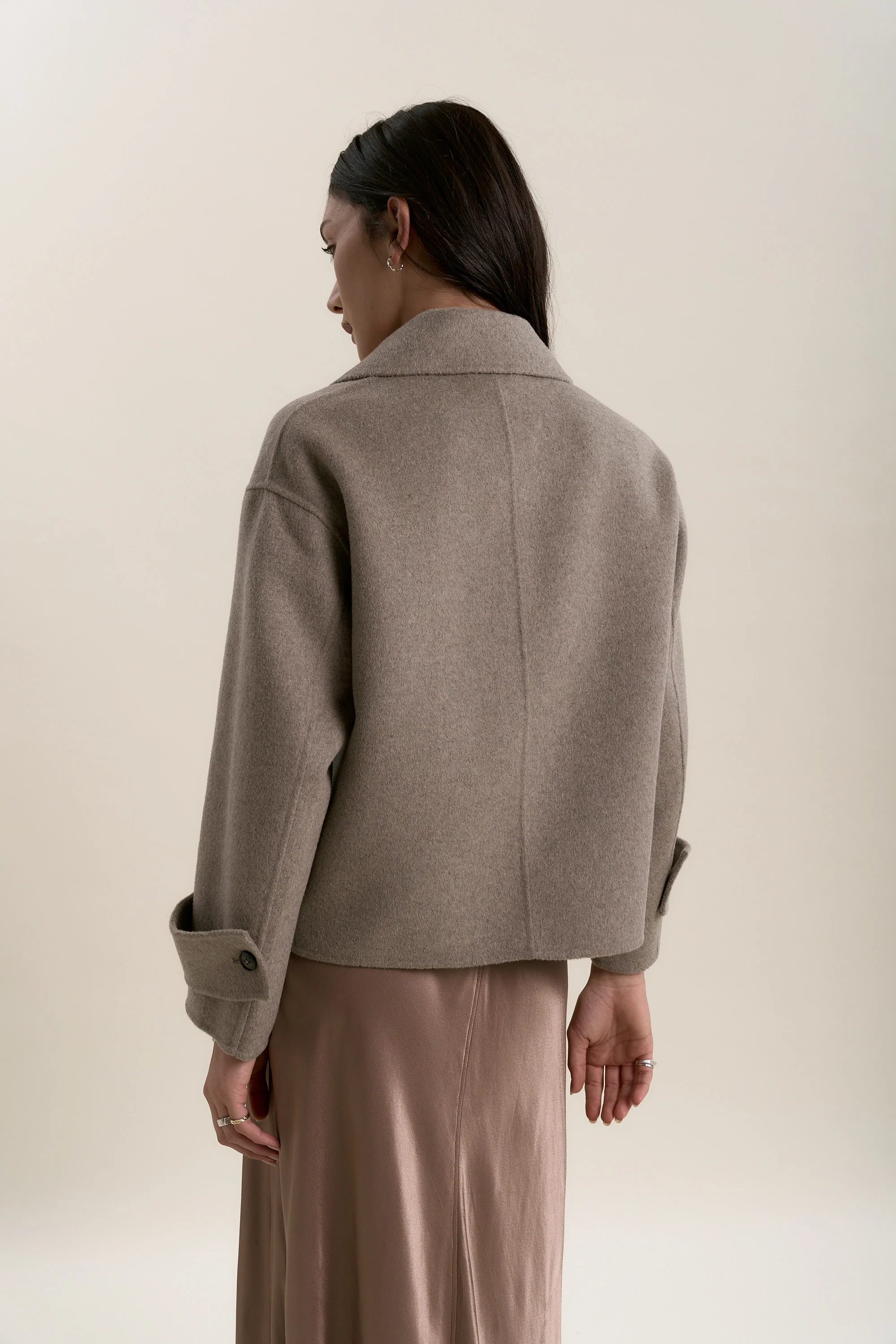 Shanelle Cropped Coat - Image 6