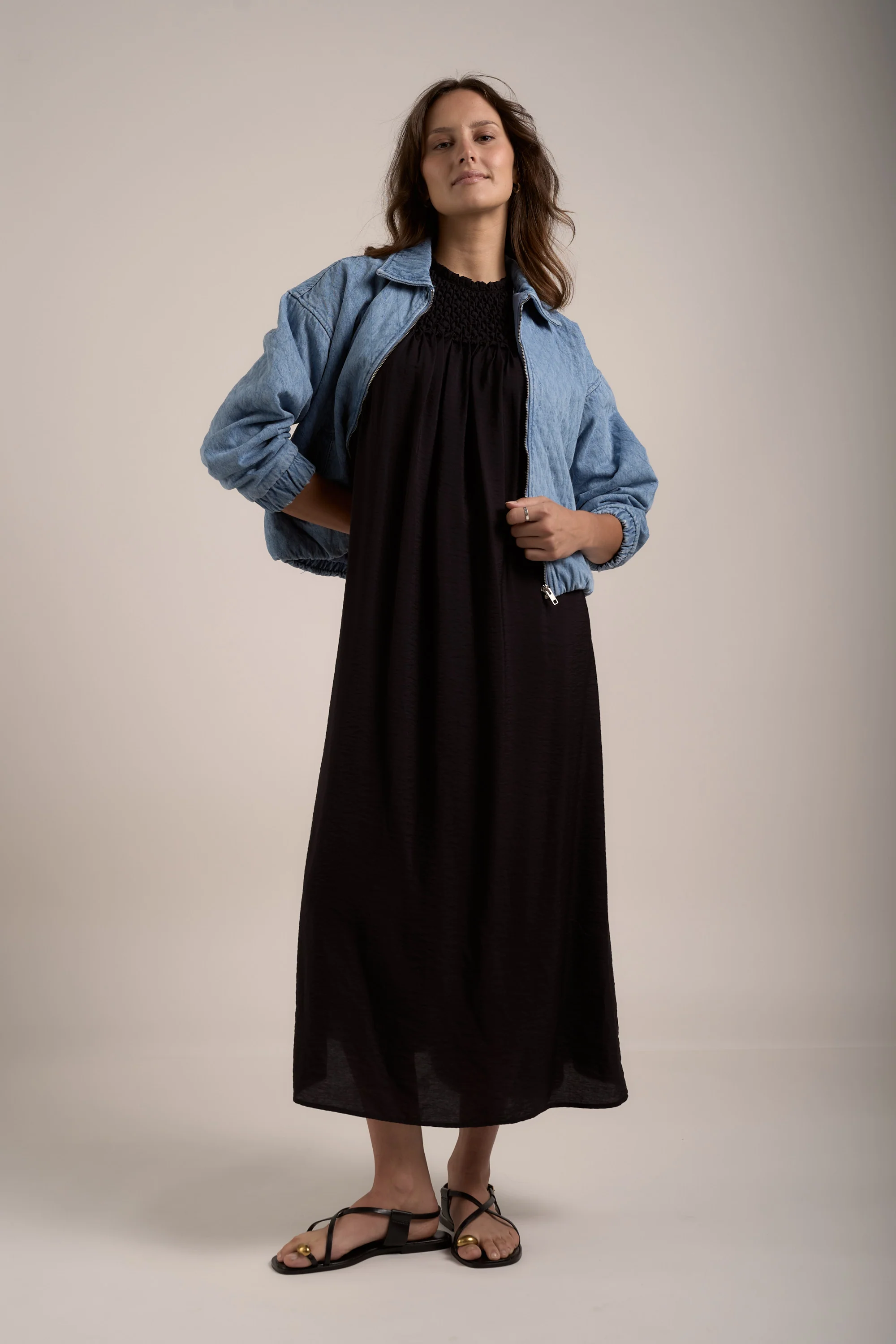 Sherry Smock Detail Dress - Image 4