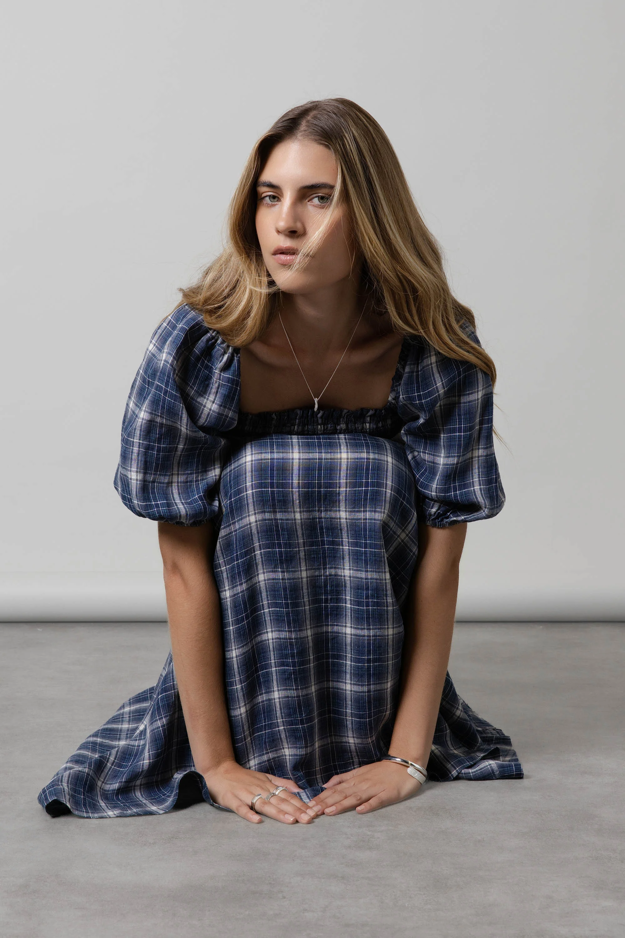 Sienna Shirred Bodice Dress - Image 5