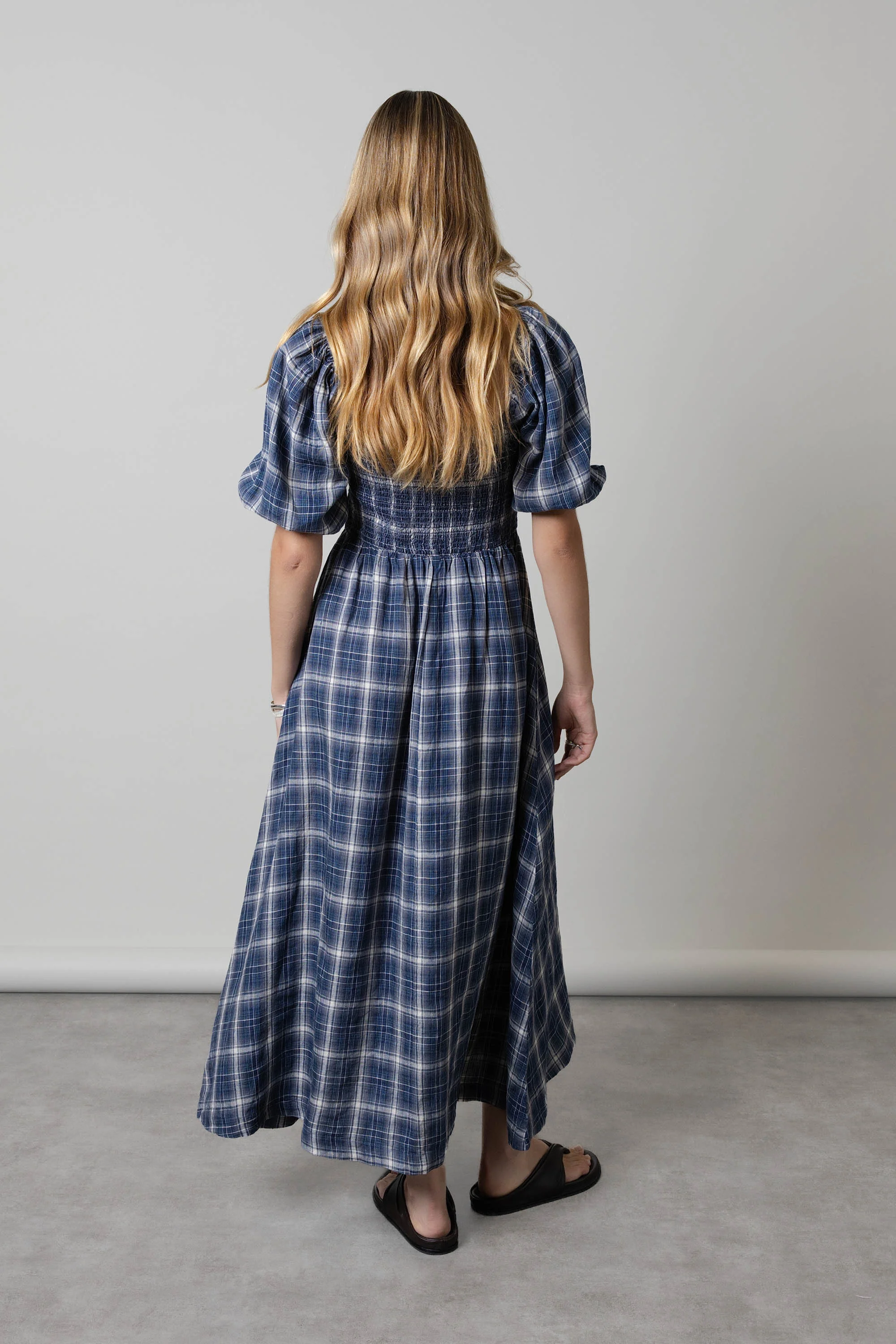Sienna Shirred Bodice Dress - Image 6