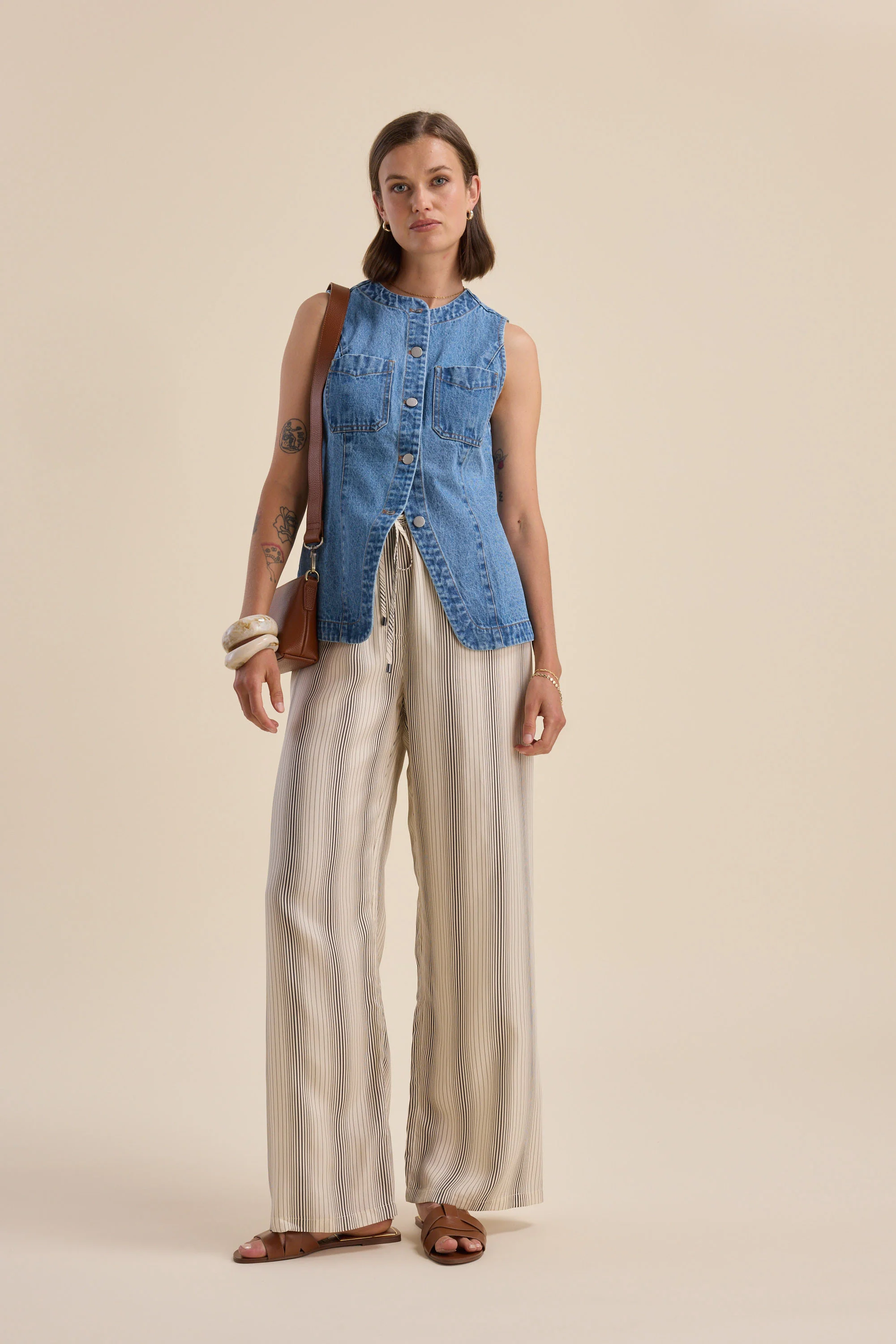 Skylar Denim Vest - Image 5