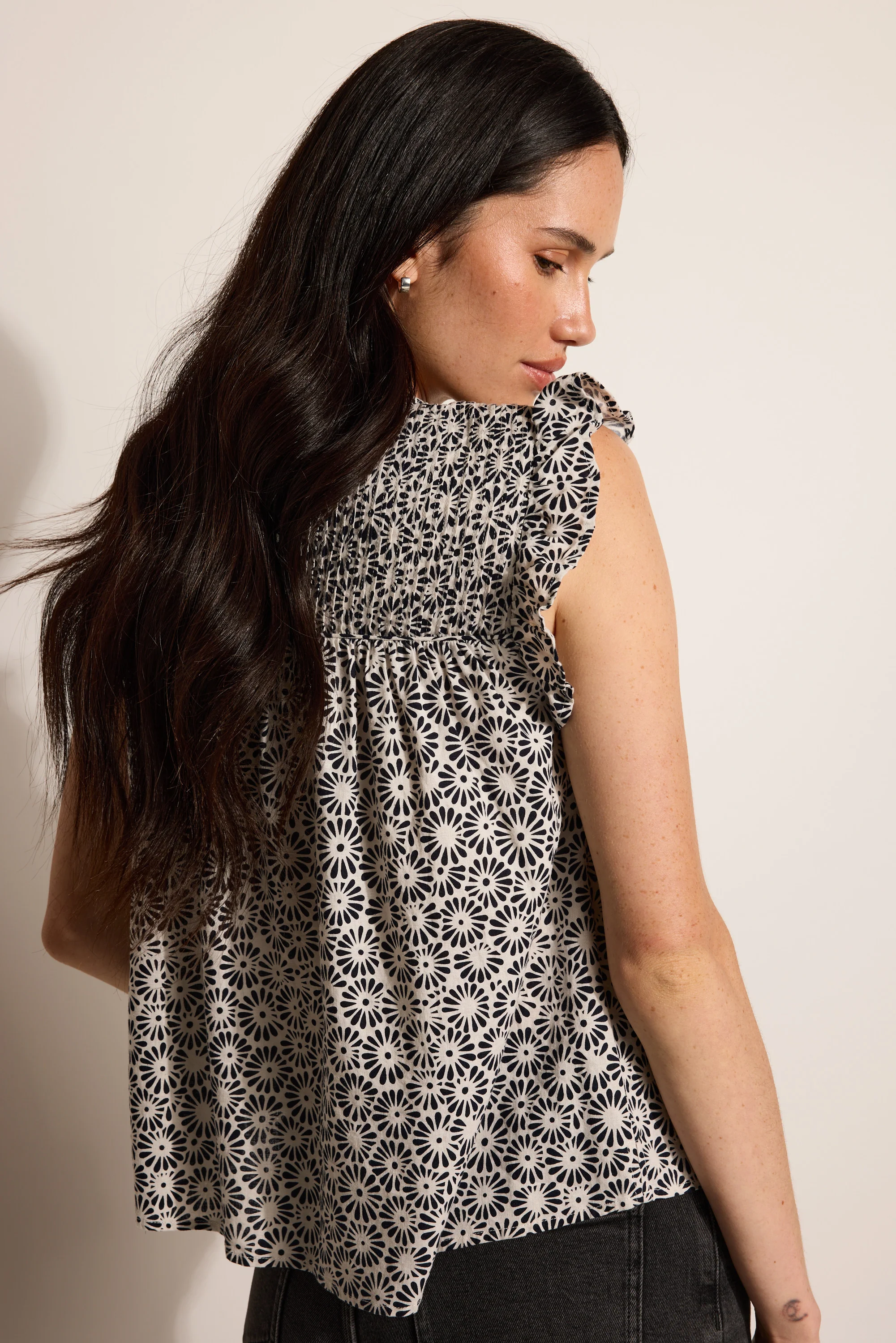 Sophie Pleat Detail Top - Image 3