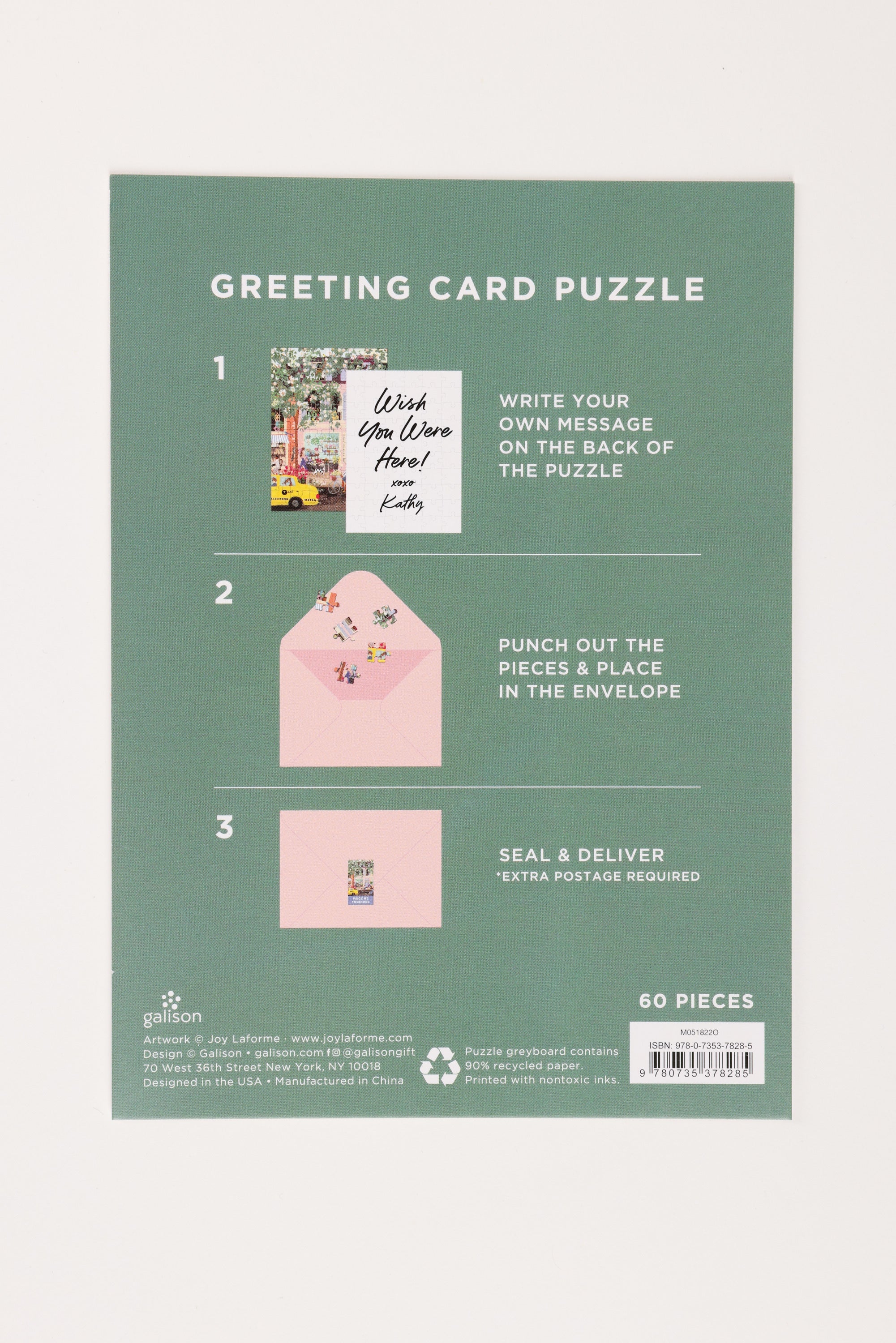 Spring St Puzzle Greeting Card - Image 2