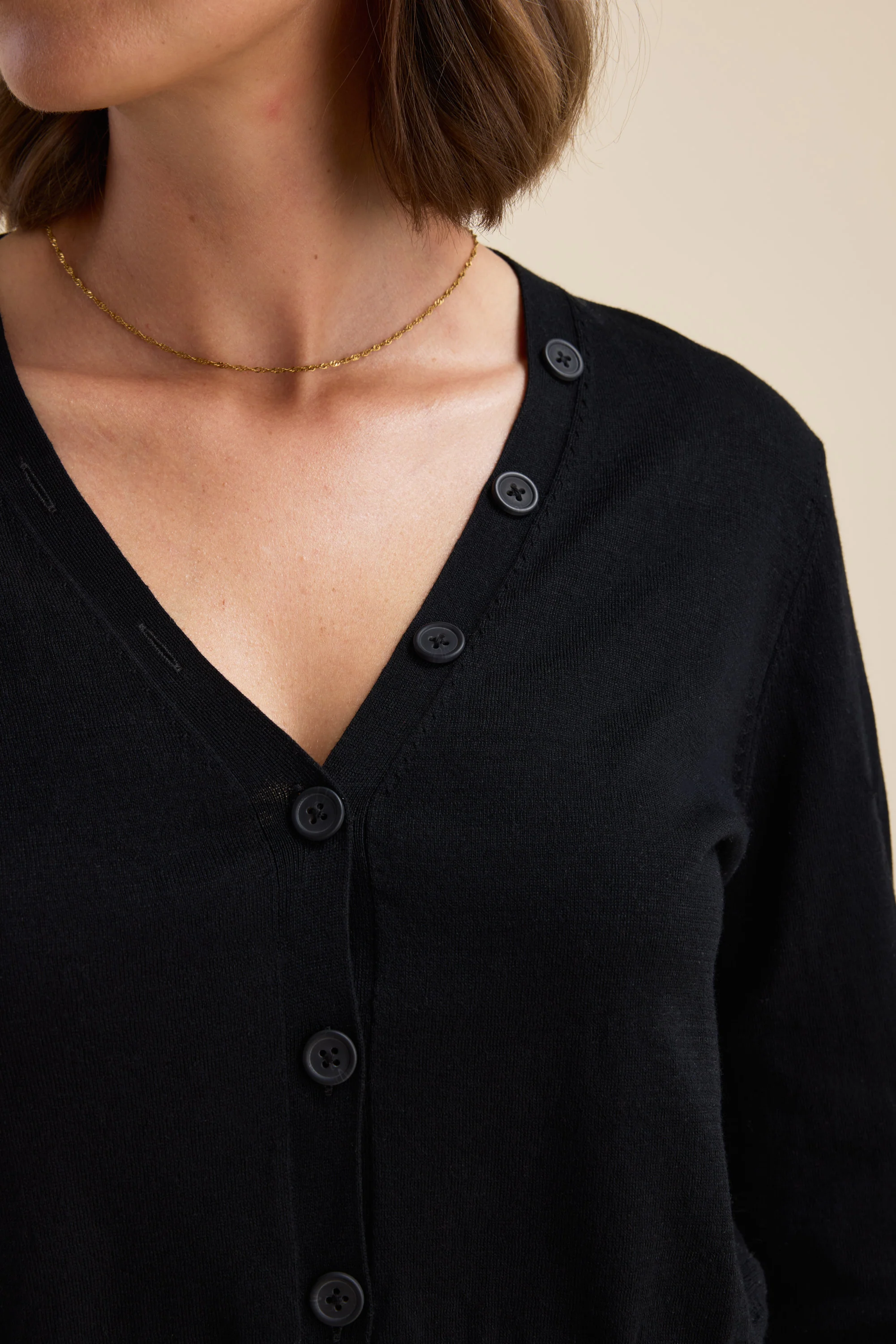 Stella Lightweight Cropped Cardigan - Image 5