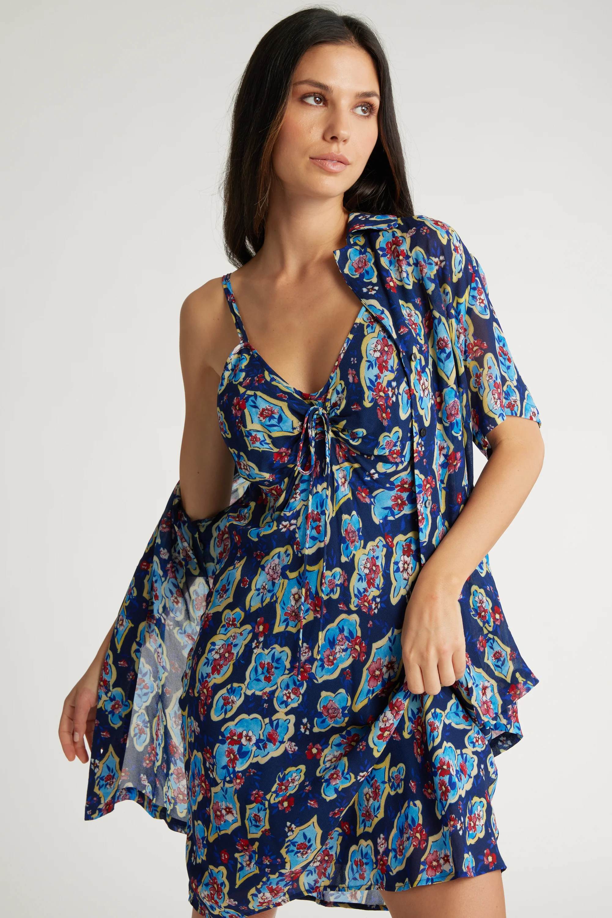 Taylor Ruched Detail Dress - Image 3