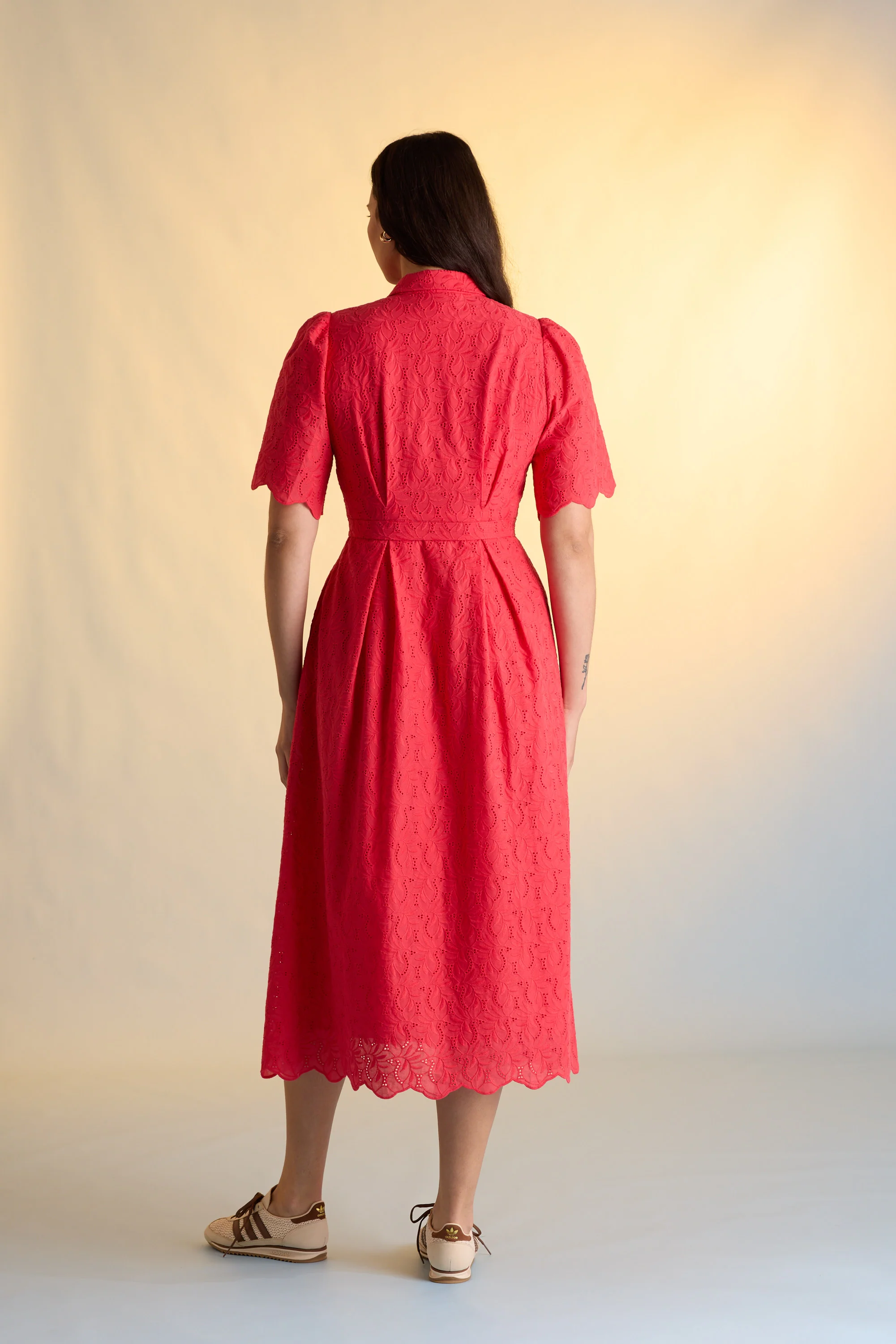 The Broderie Shirt Dress - Image 5