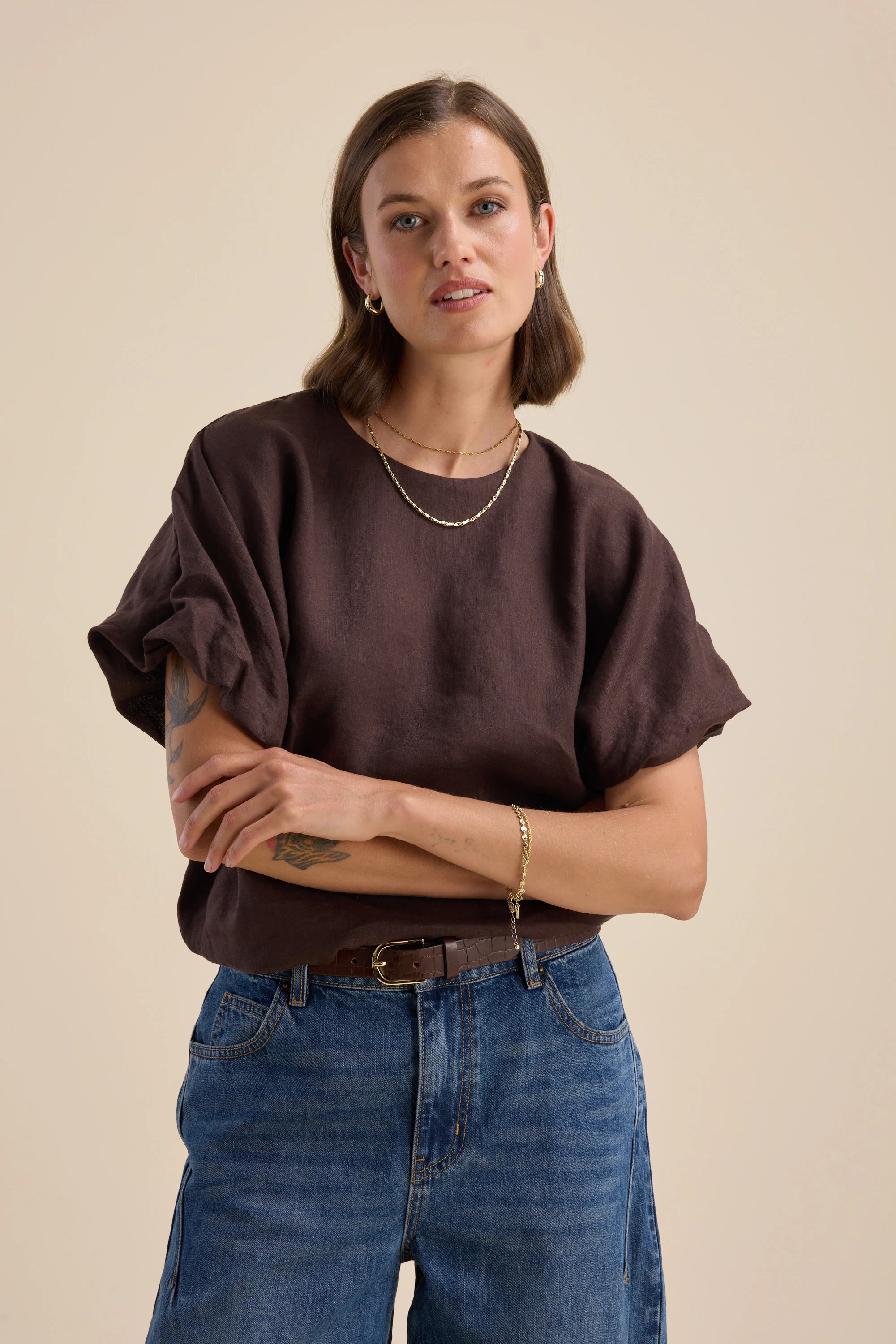 The Bubble Hem Top - Image 2