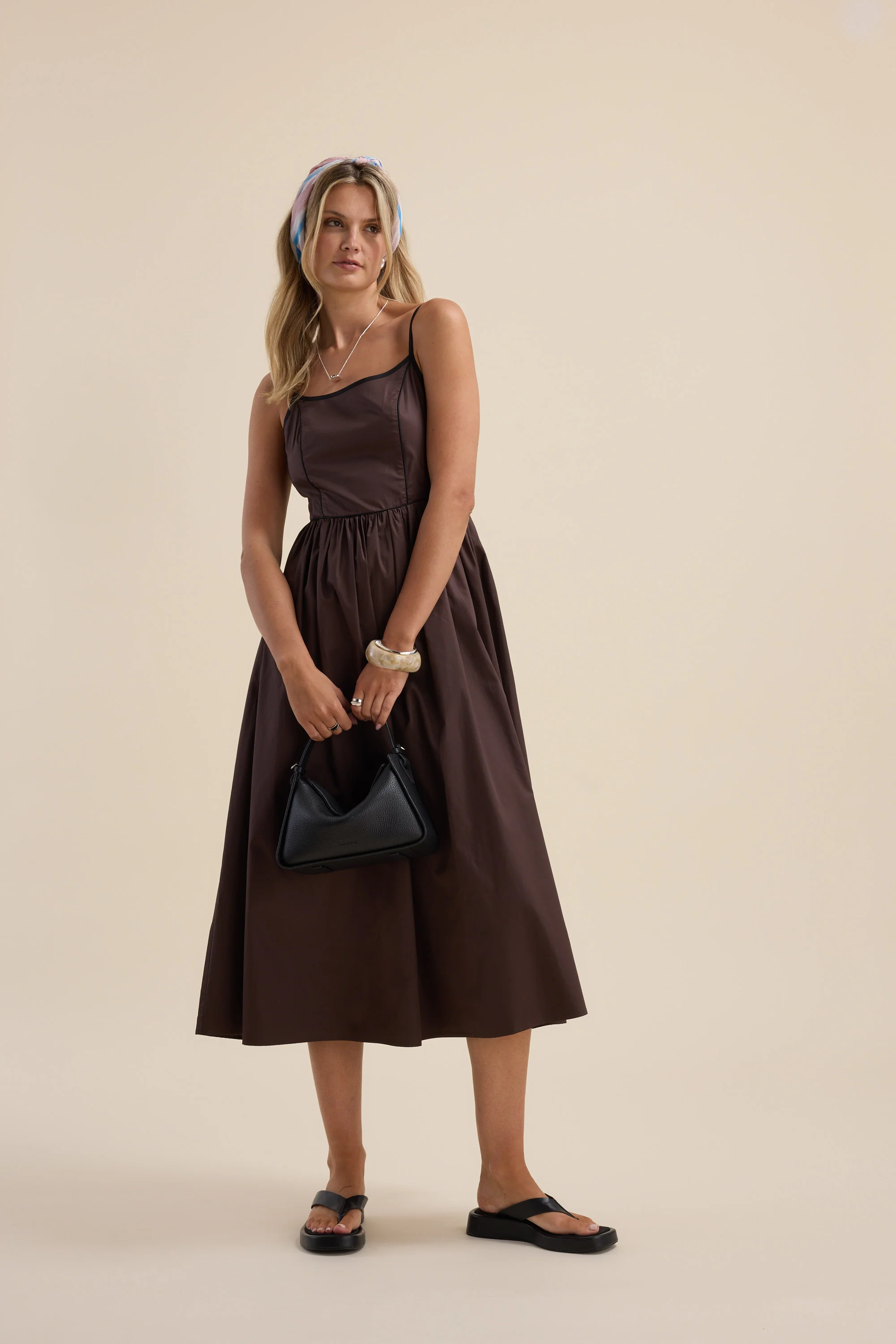 The Contrast Detail Dress - Image 4