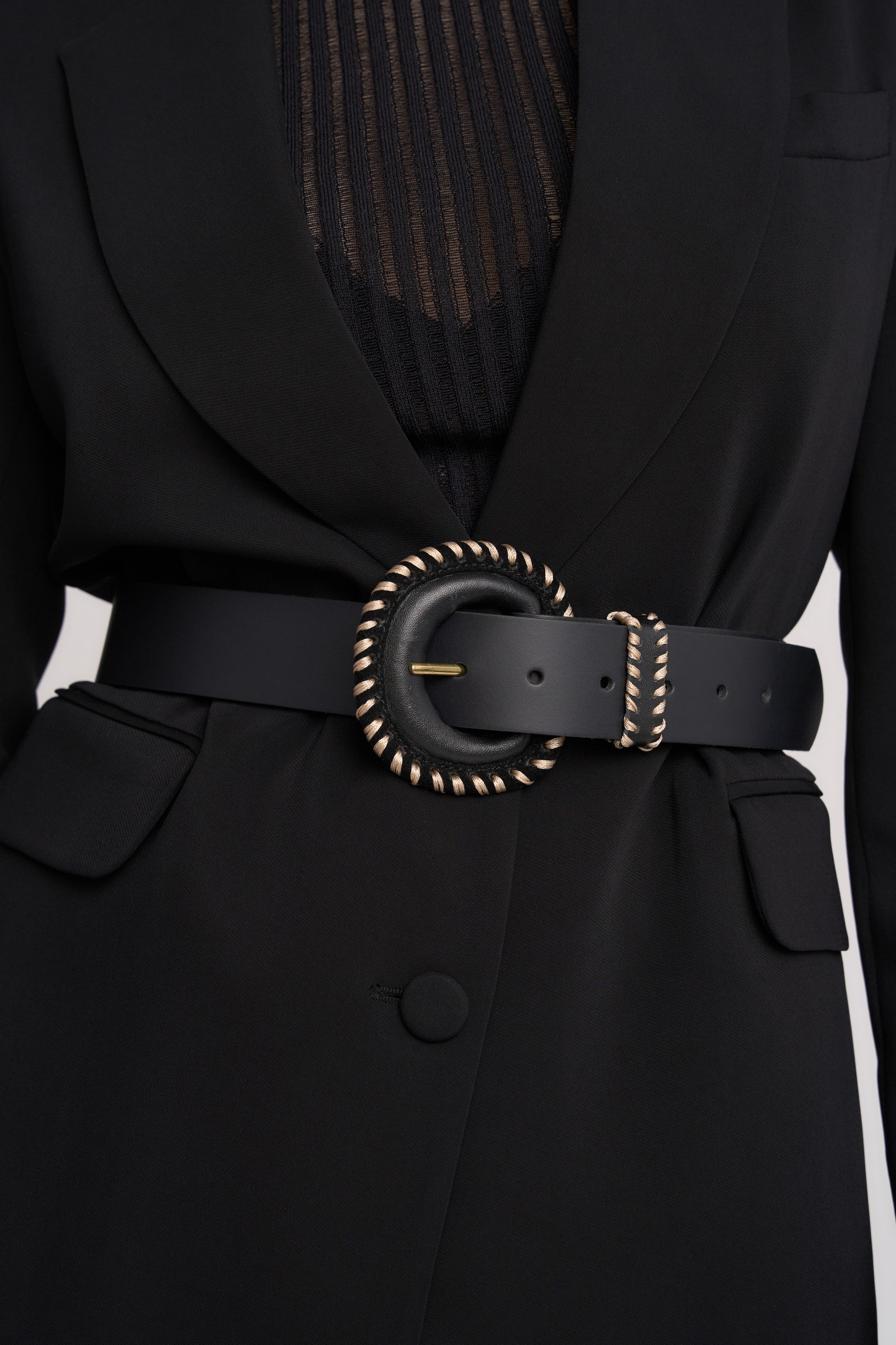 The Contrast Stitch Belt - Image 4