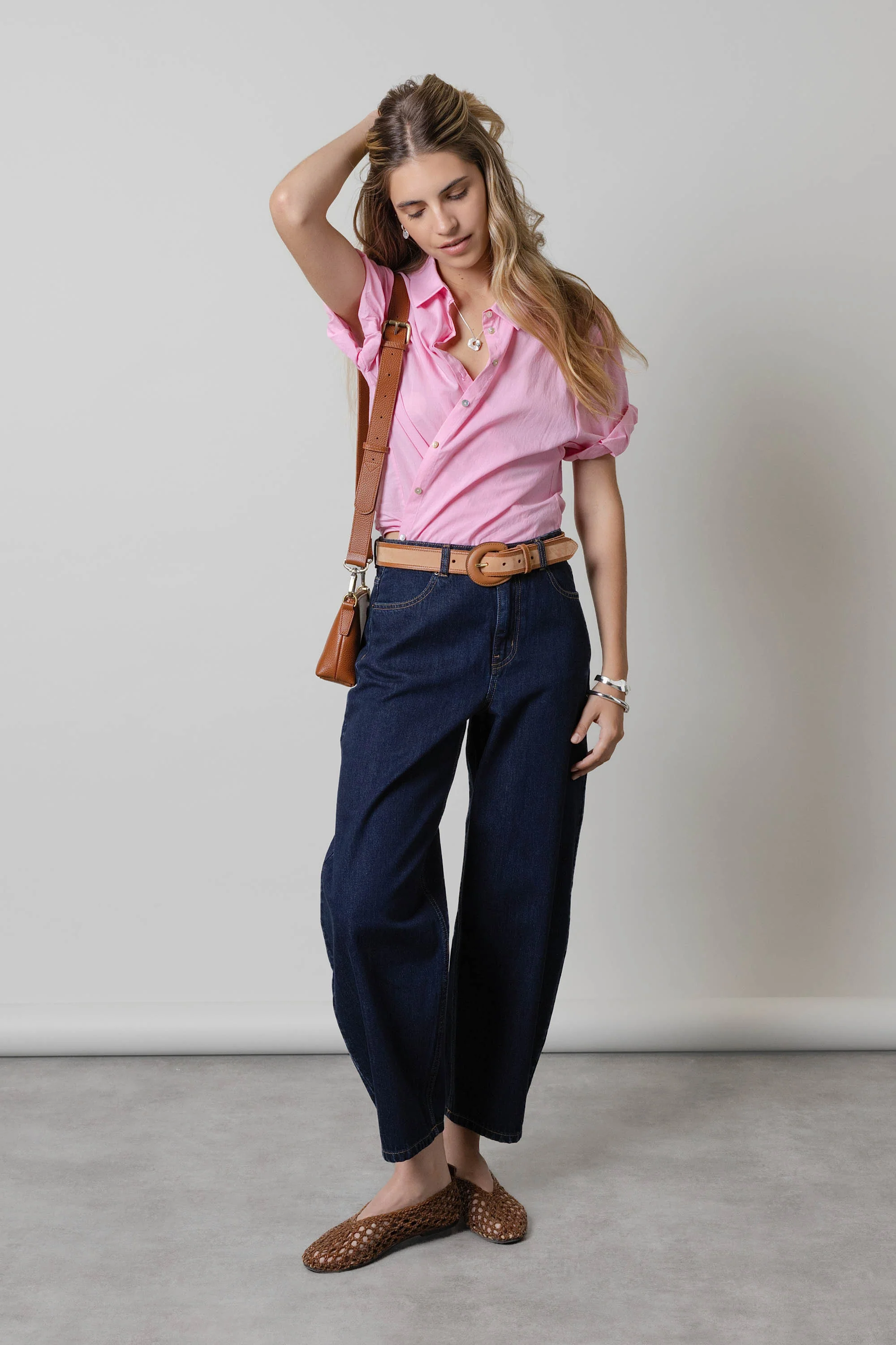 The Cropped Barrel Leg Jeans - Image 5