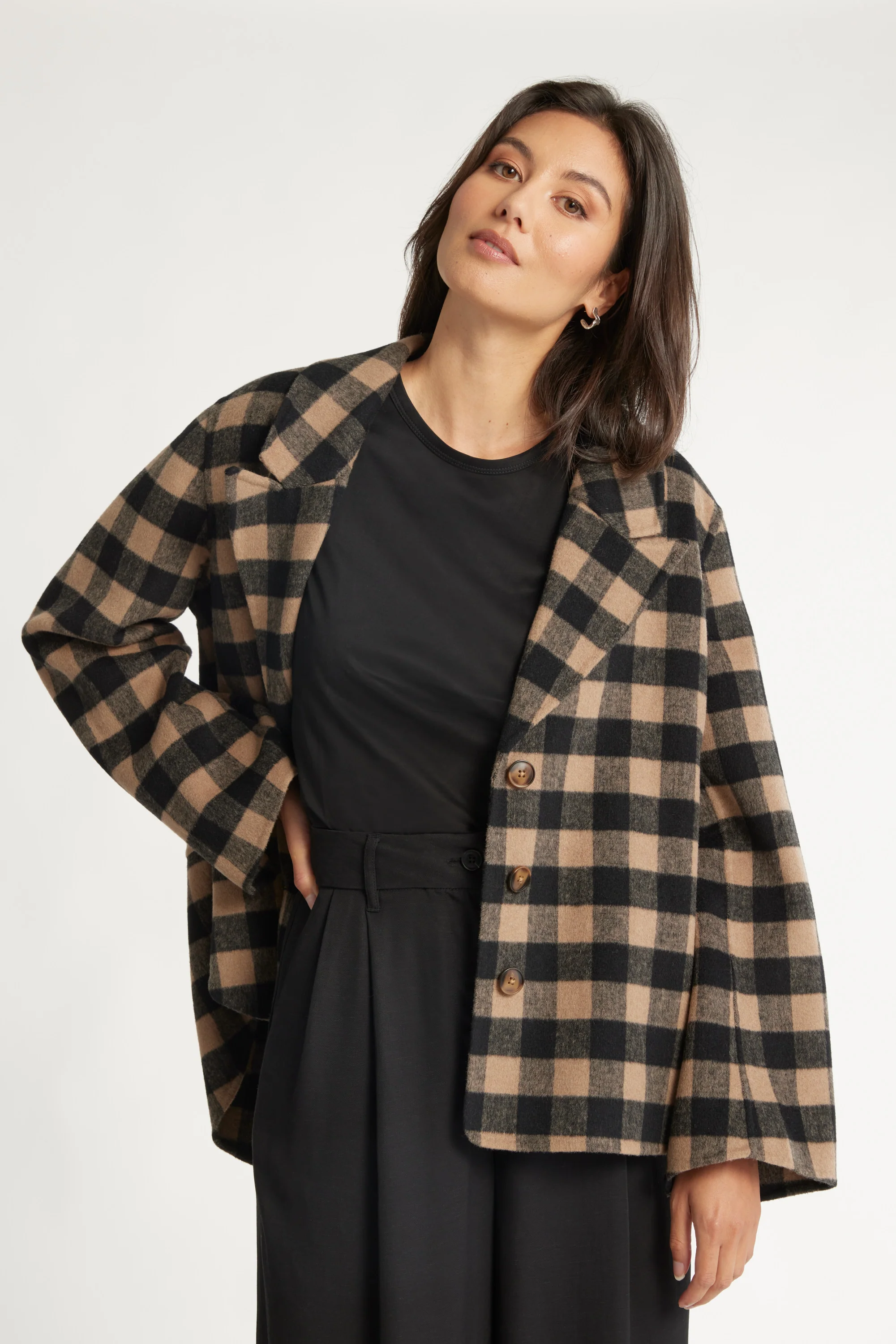The Cropped Wool Coat - Image 2