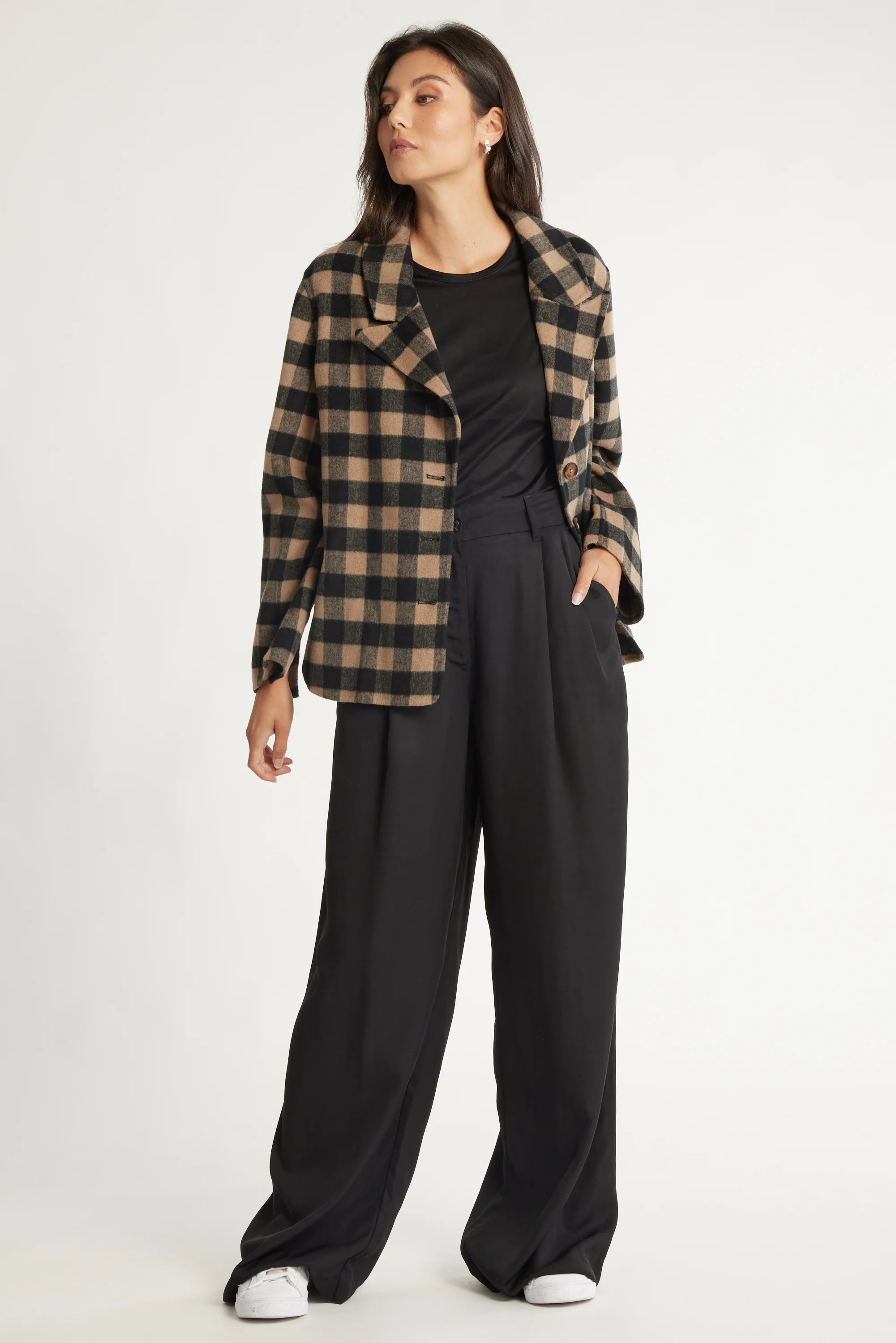 The Cropped Wool Coat - Image 3