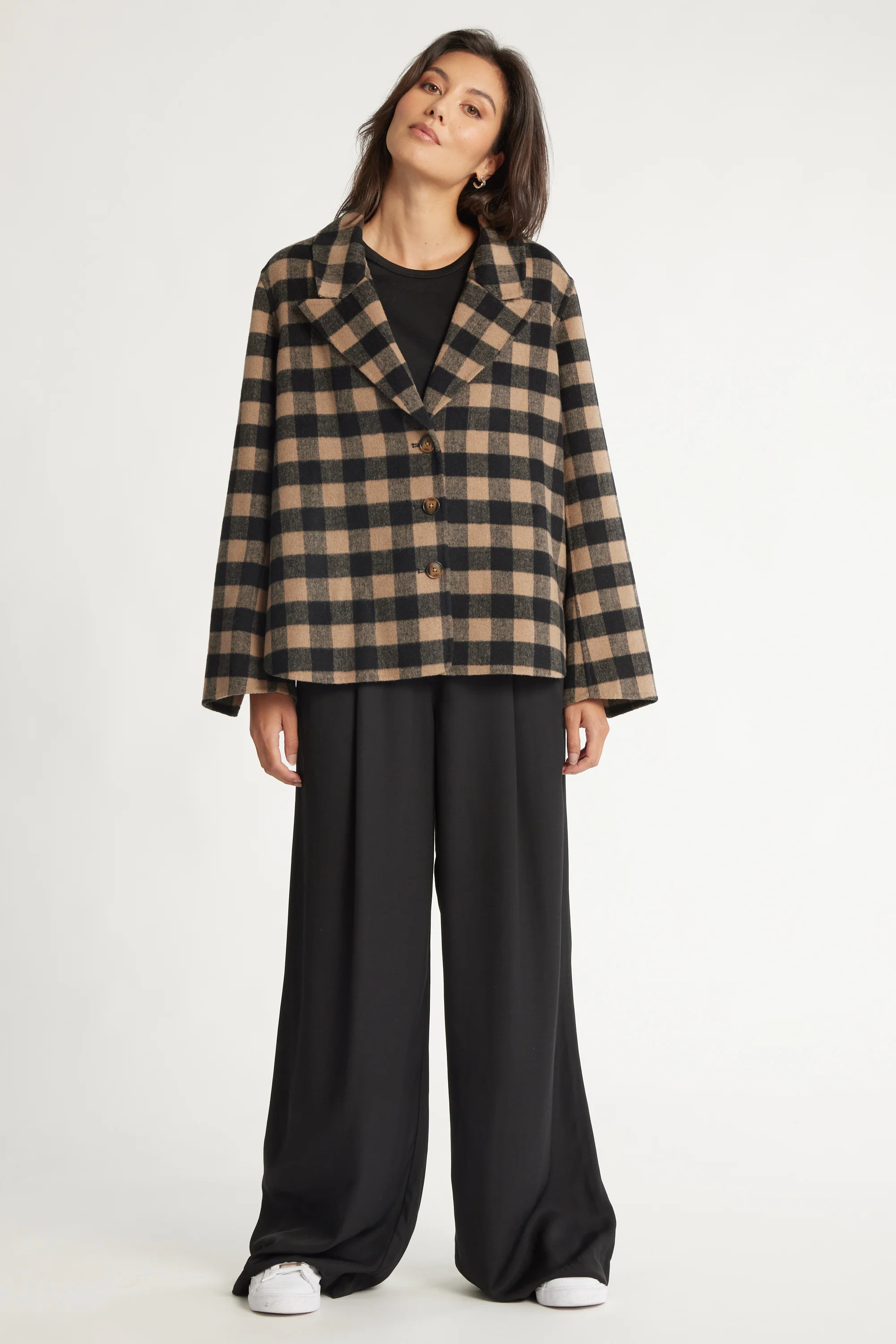 The Cropped Wool Coat - Image 4