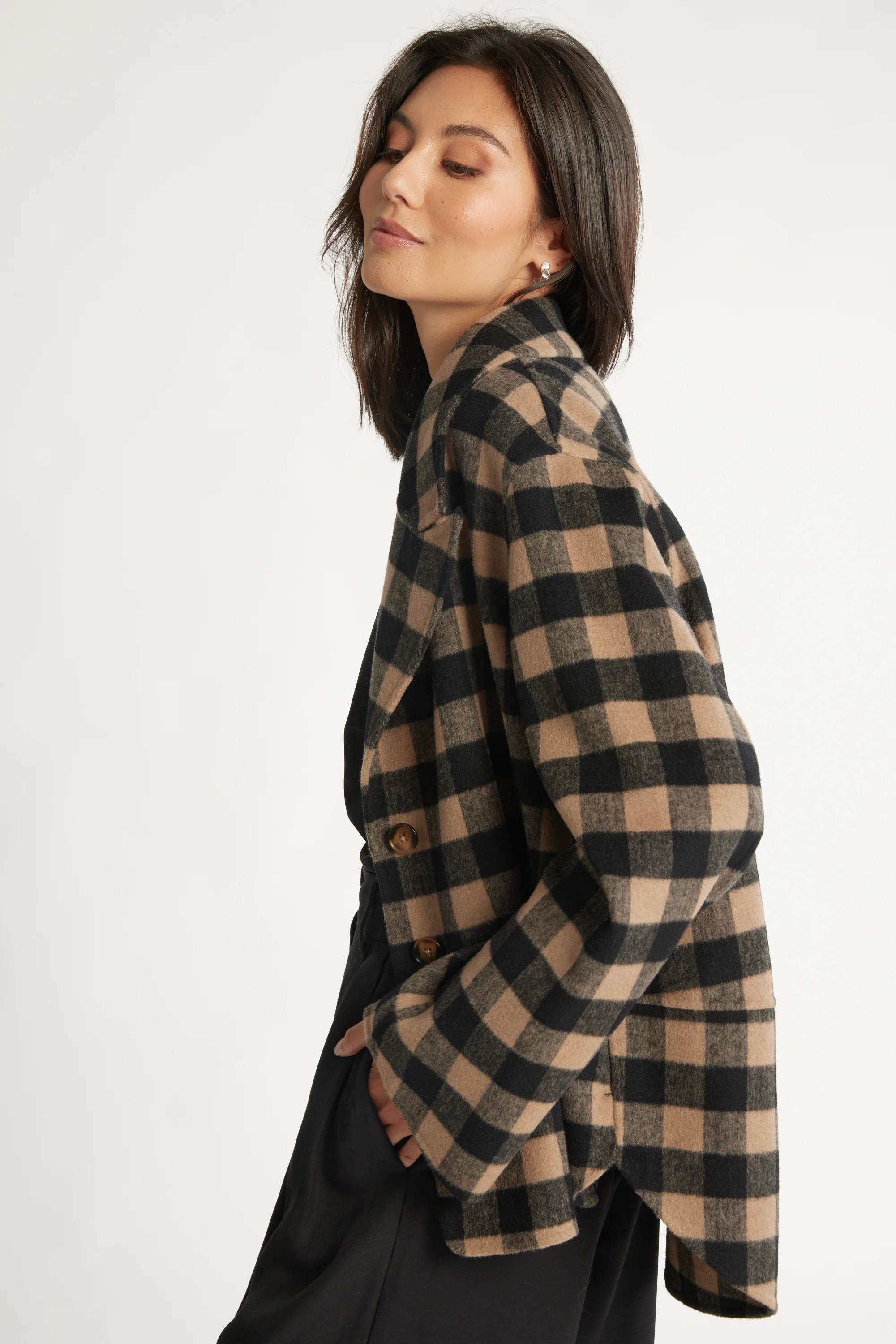 The Cropped Wool Coat - Image 5