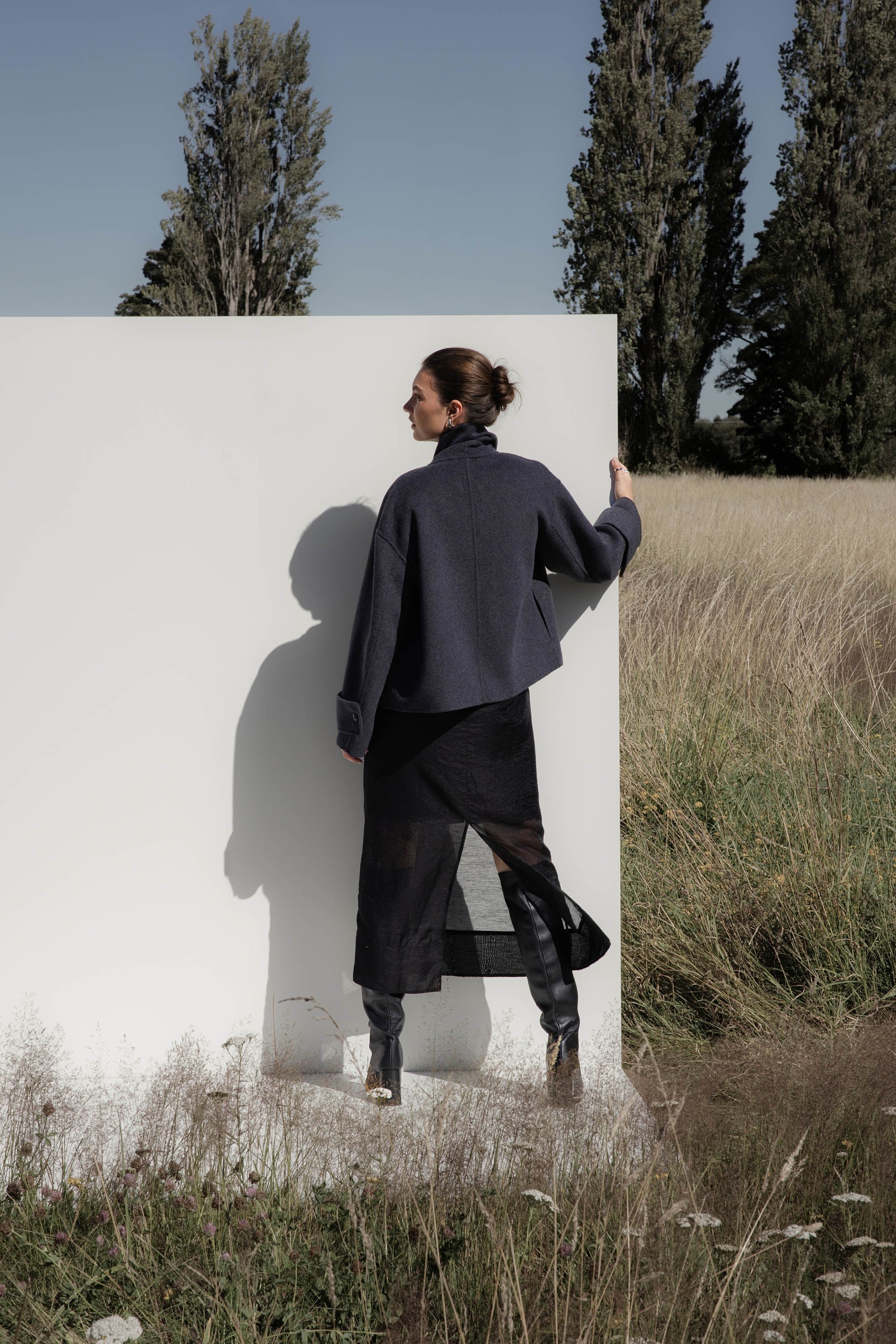 The Double Breasted Wool Blend Coat - Image 3