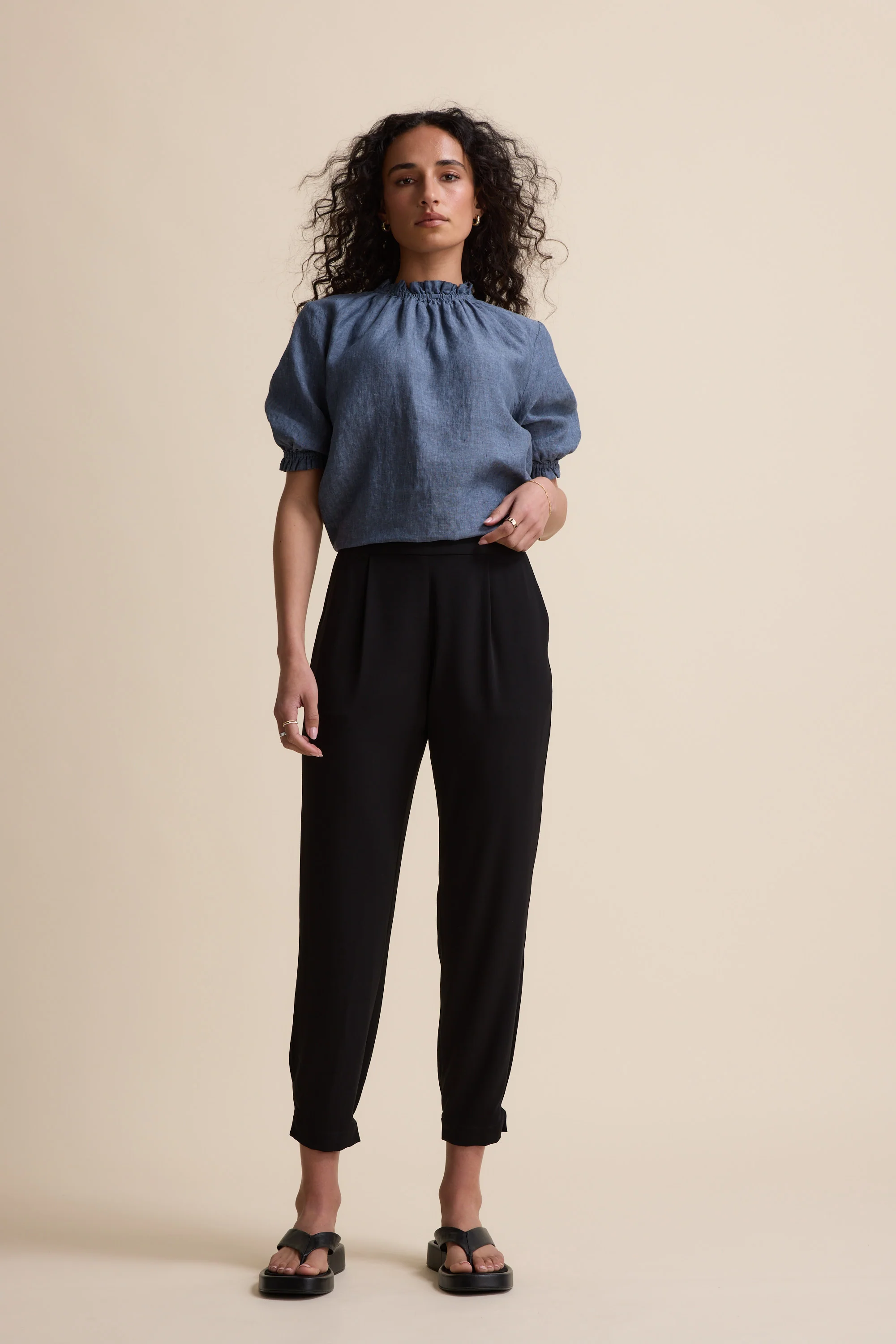 The Easy Care Ankle Grazer Pants - Image 2
