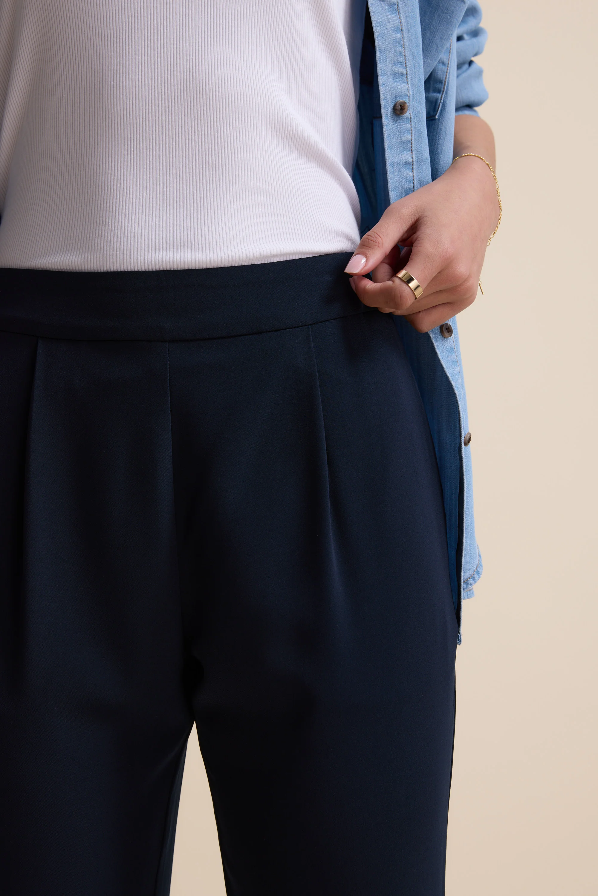 The Easy Care Ankle Grazer Pants - Image 3