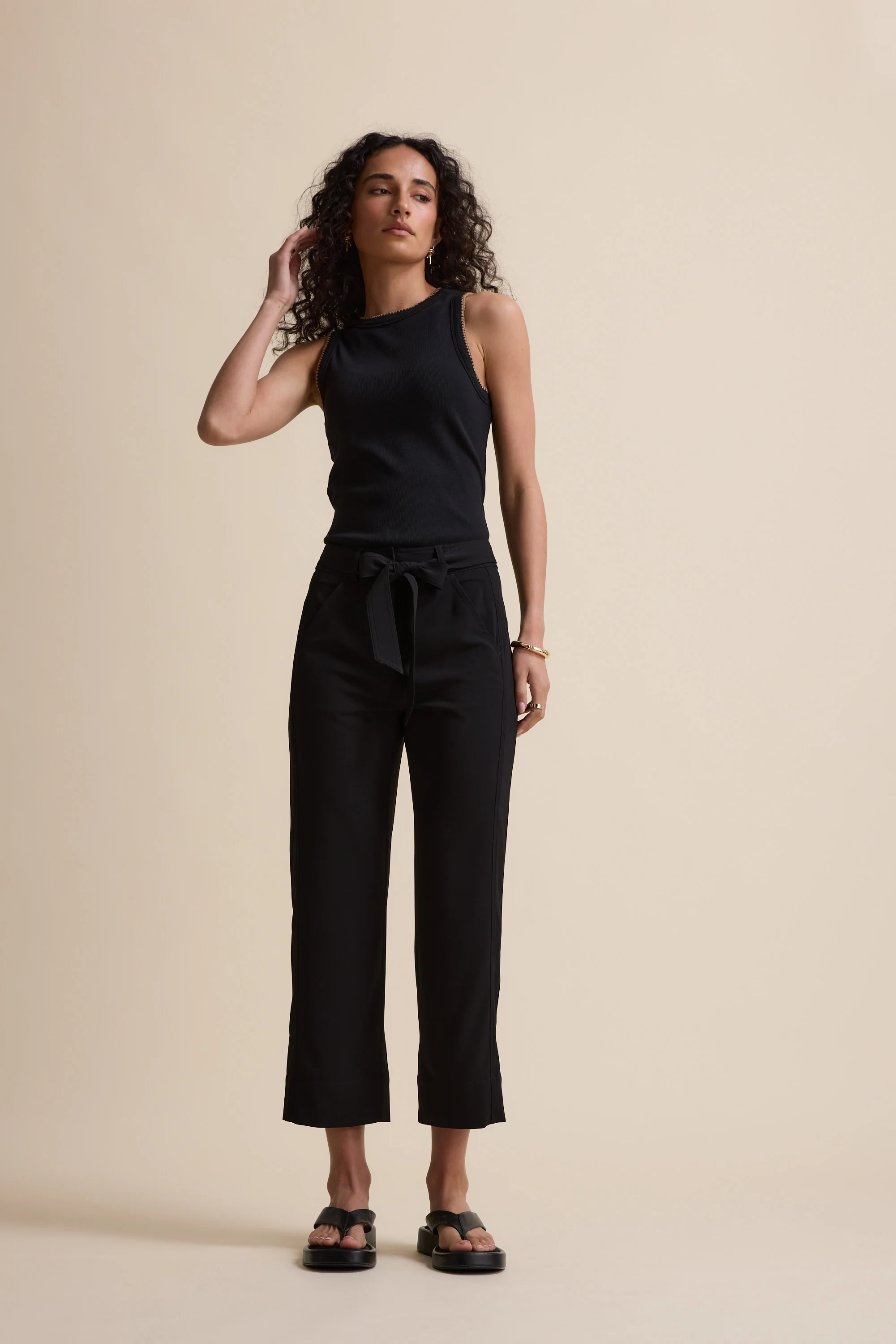 The Easy Care Belted Pant - Image 2