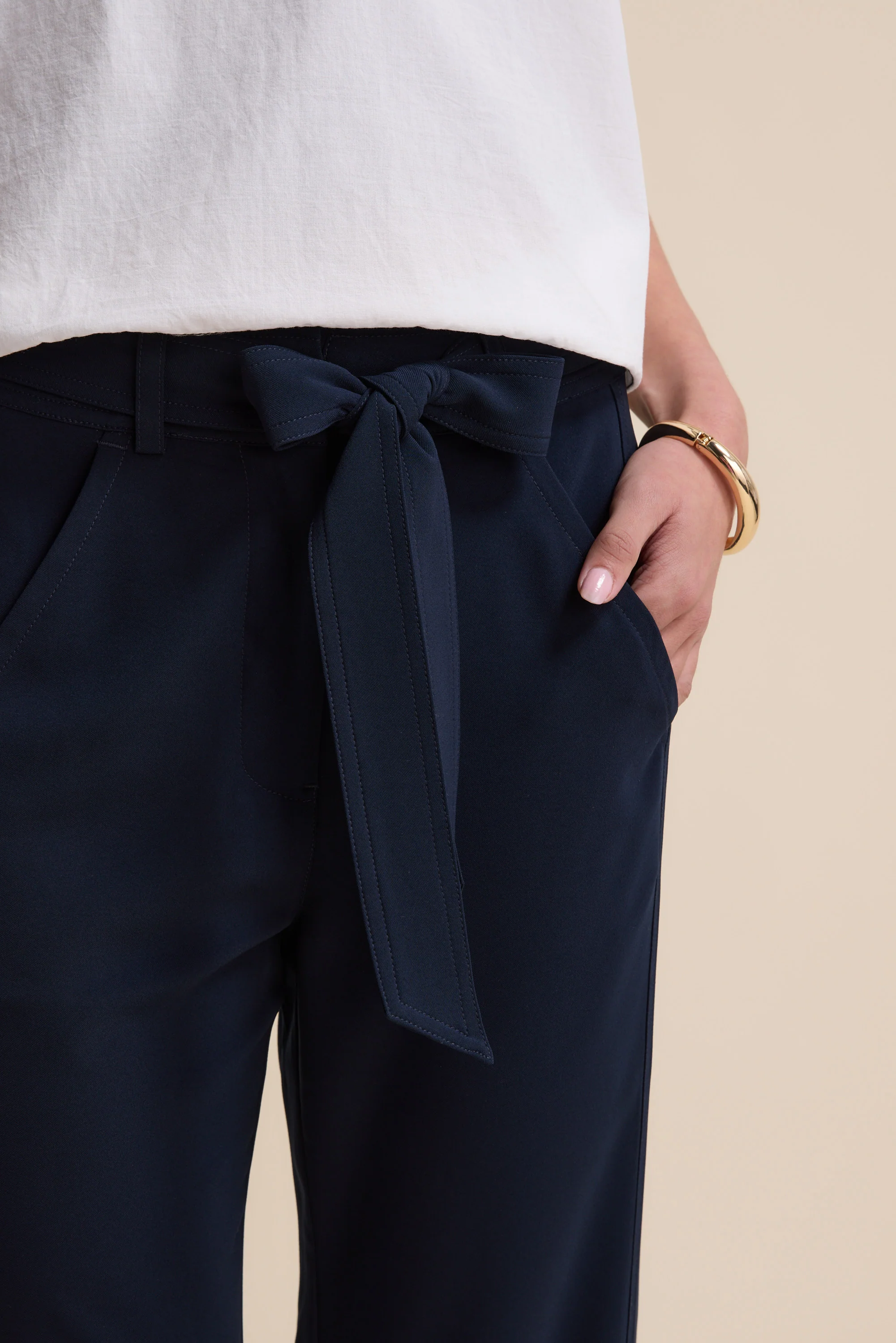 The Easy Care Belted Pant - Image 3