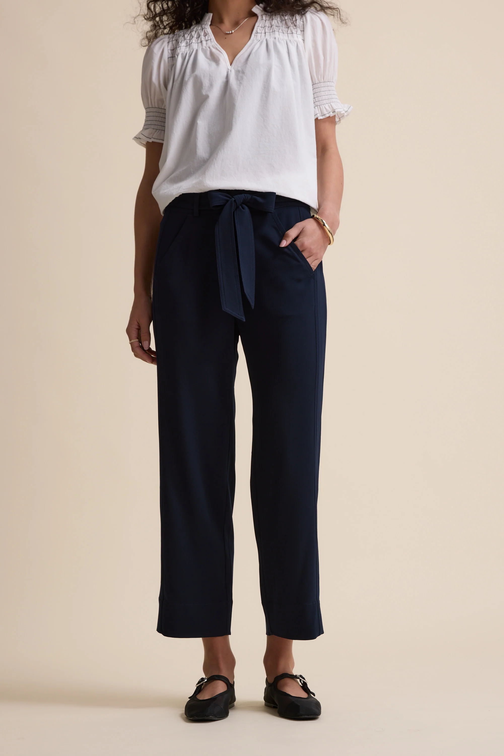 The Easy Care Belted Pant - Image 5