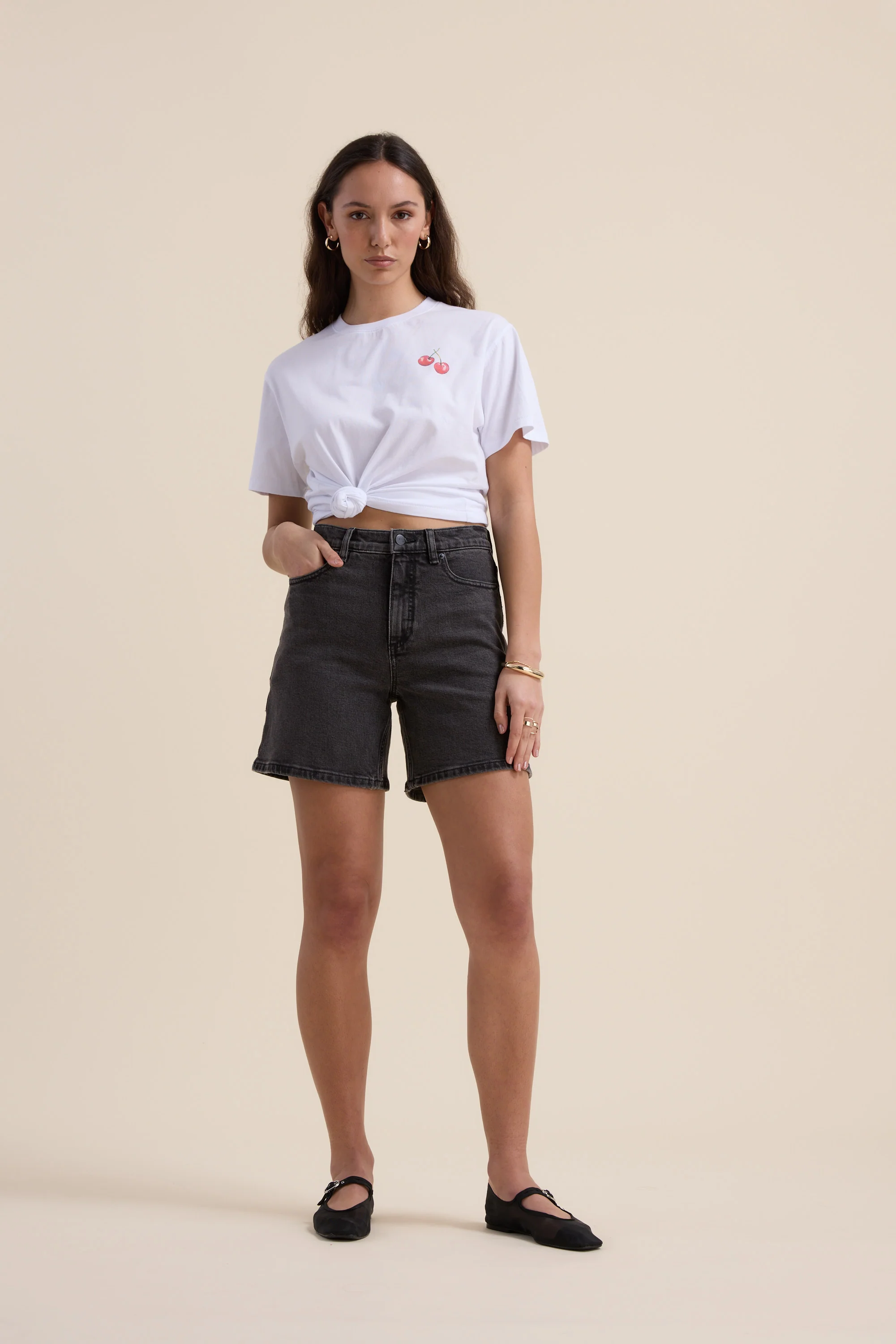 The Effortless Denim Short - Image 2