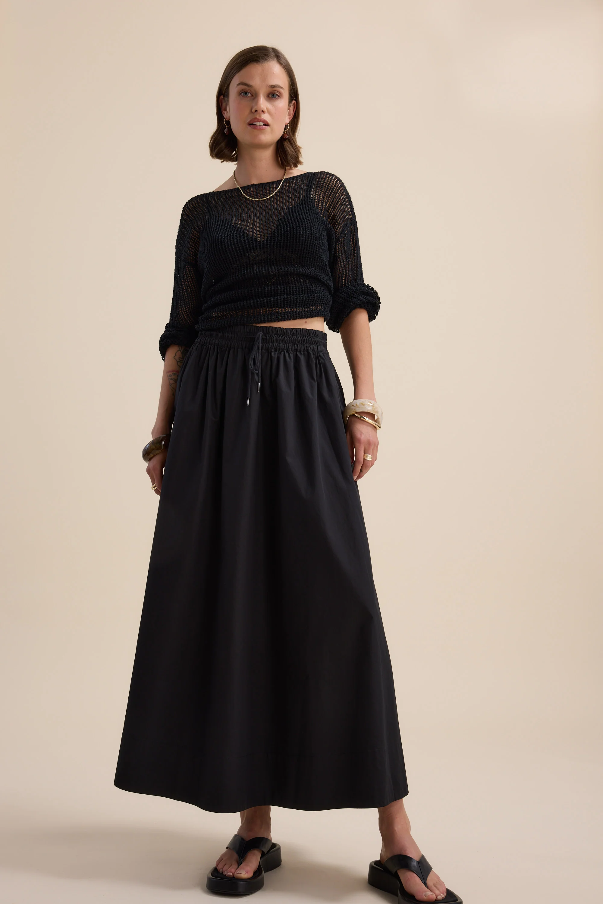 The Everyday Poplin Skirt - Image 5
