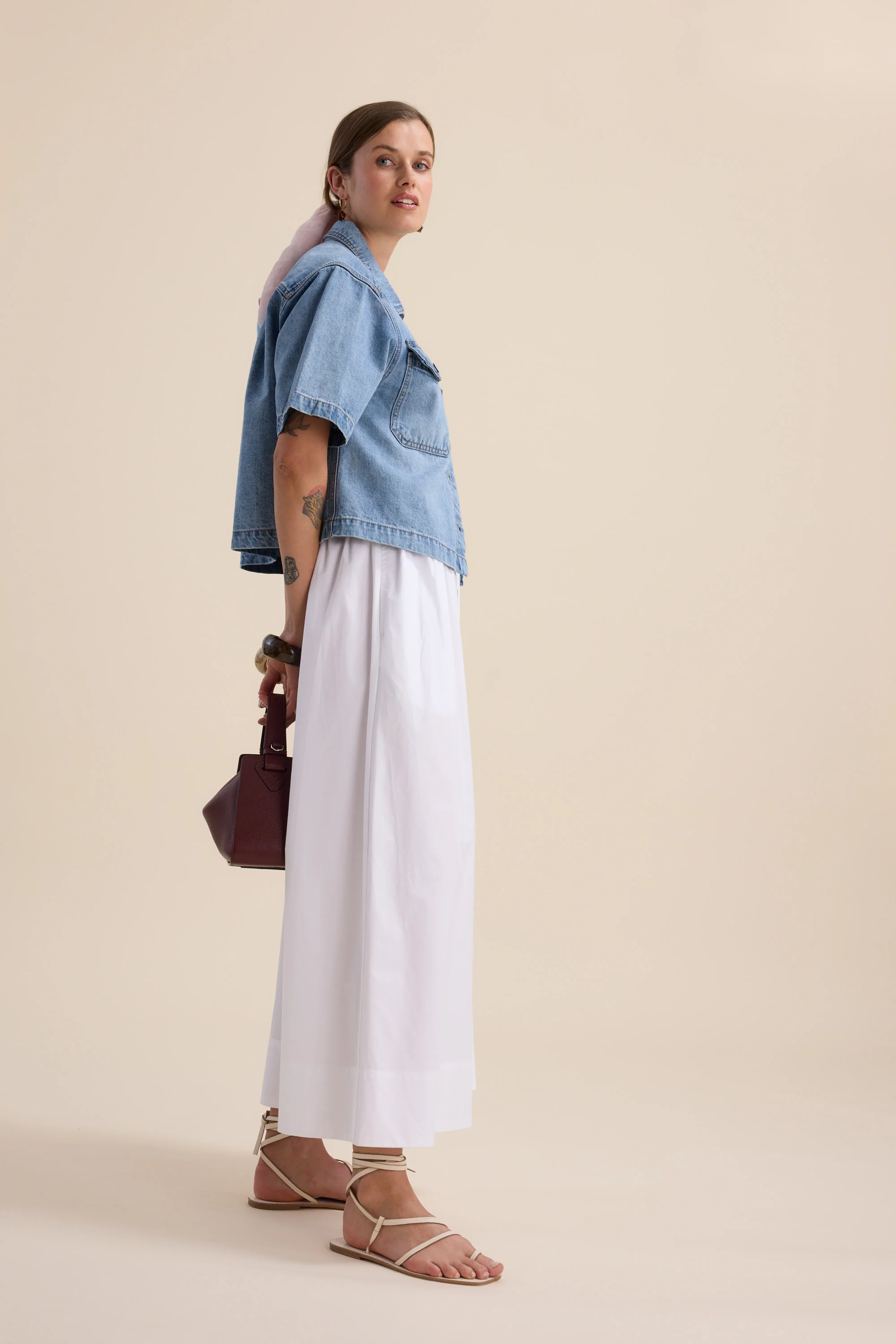 The Everyday Poplin Skirt - Image 3